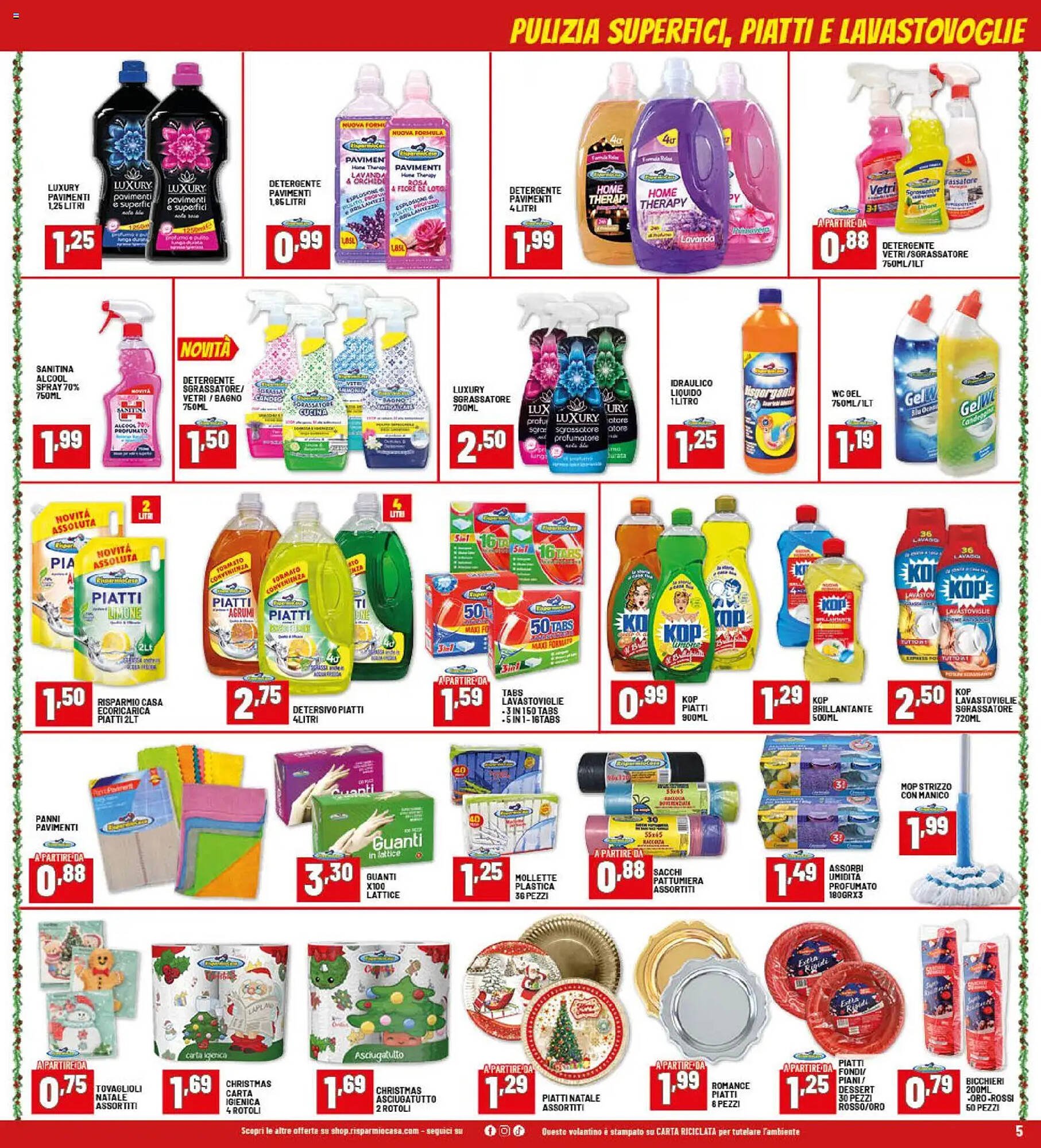 Volantino Risparmio Casa (2025-12-22 - 2026-01-04)