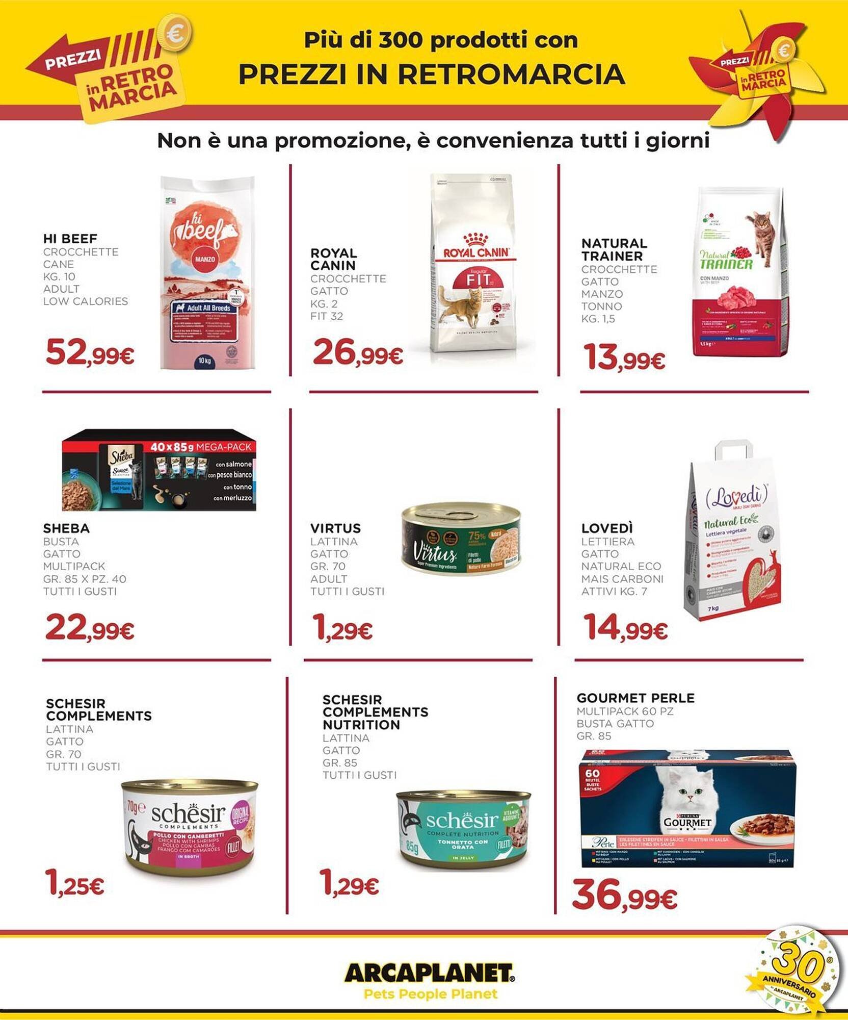Volantino Arcaplanet (2025-08-11 - 2025-08-17)
