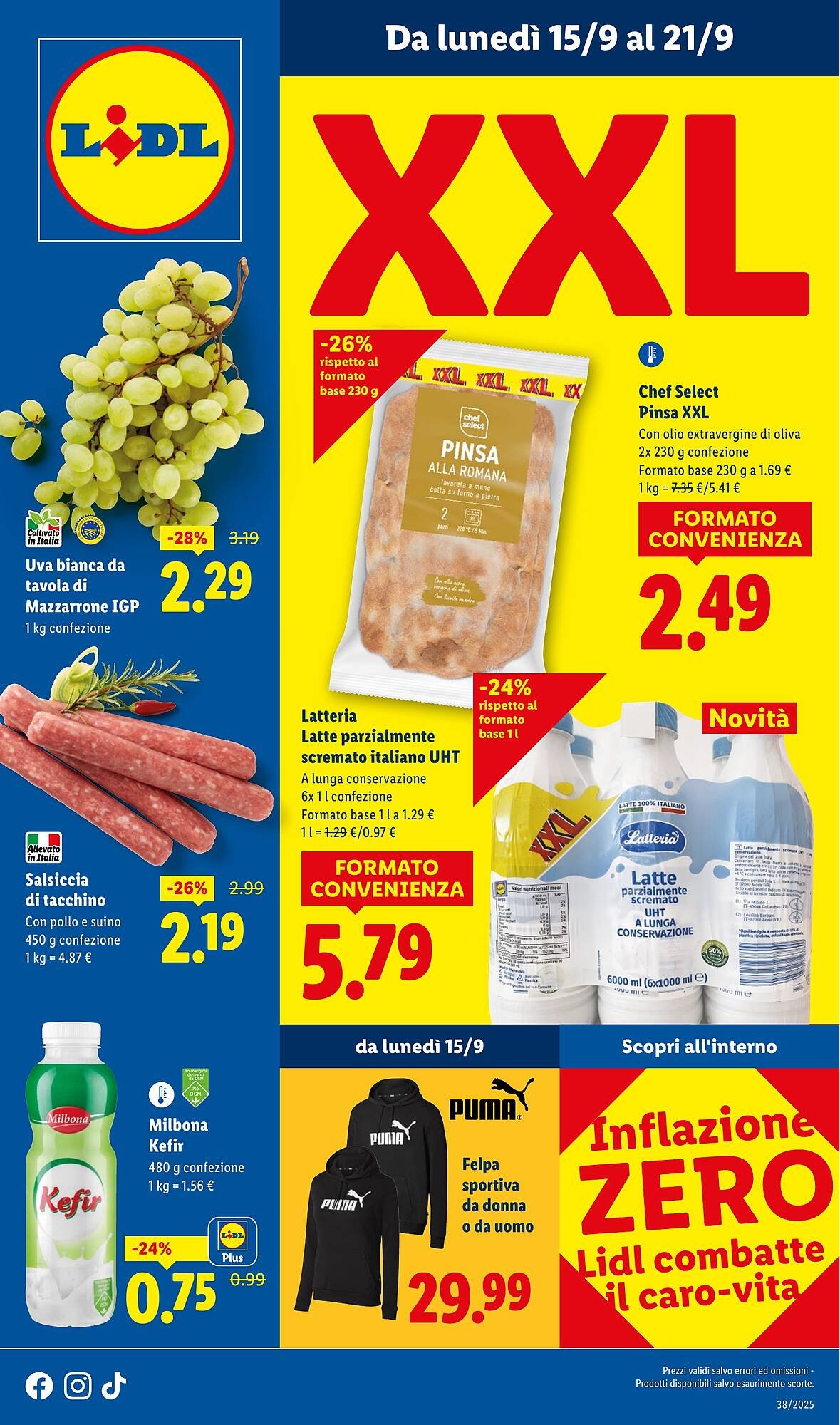 Volantino Lidl (2025-09-15 - 2025-09-21)