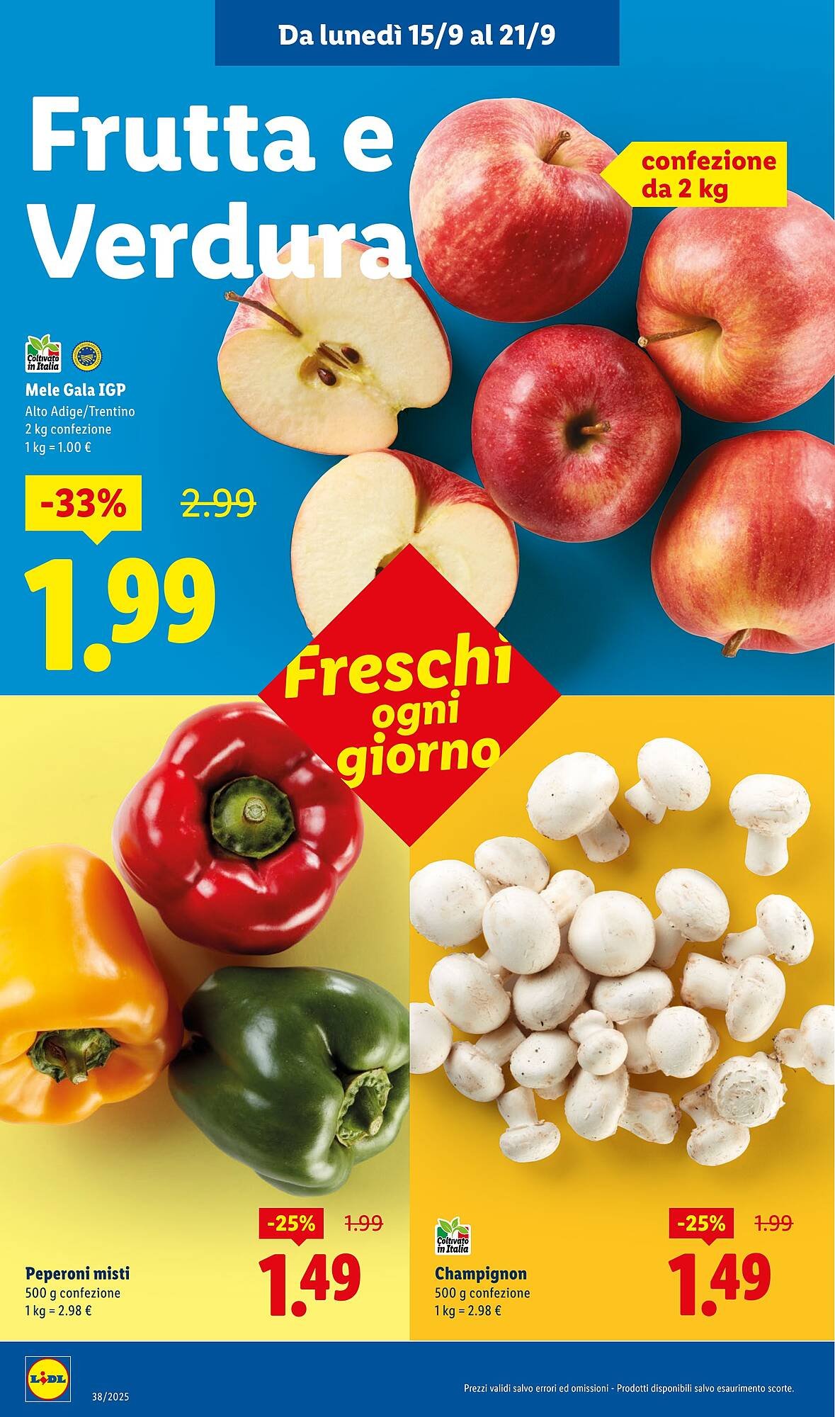 Volantino Lidl (2025-09-15 - 2025-09-21)