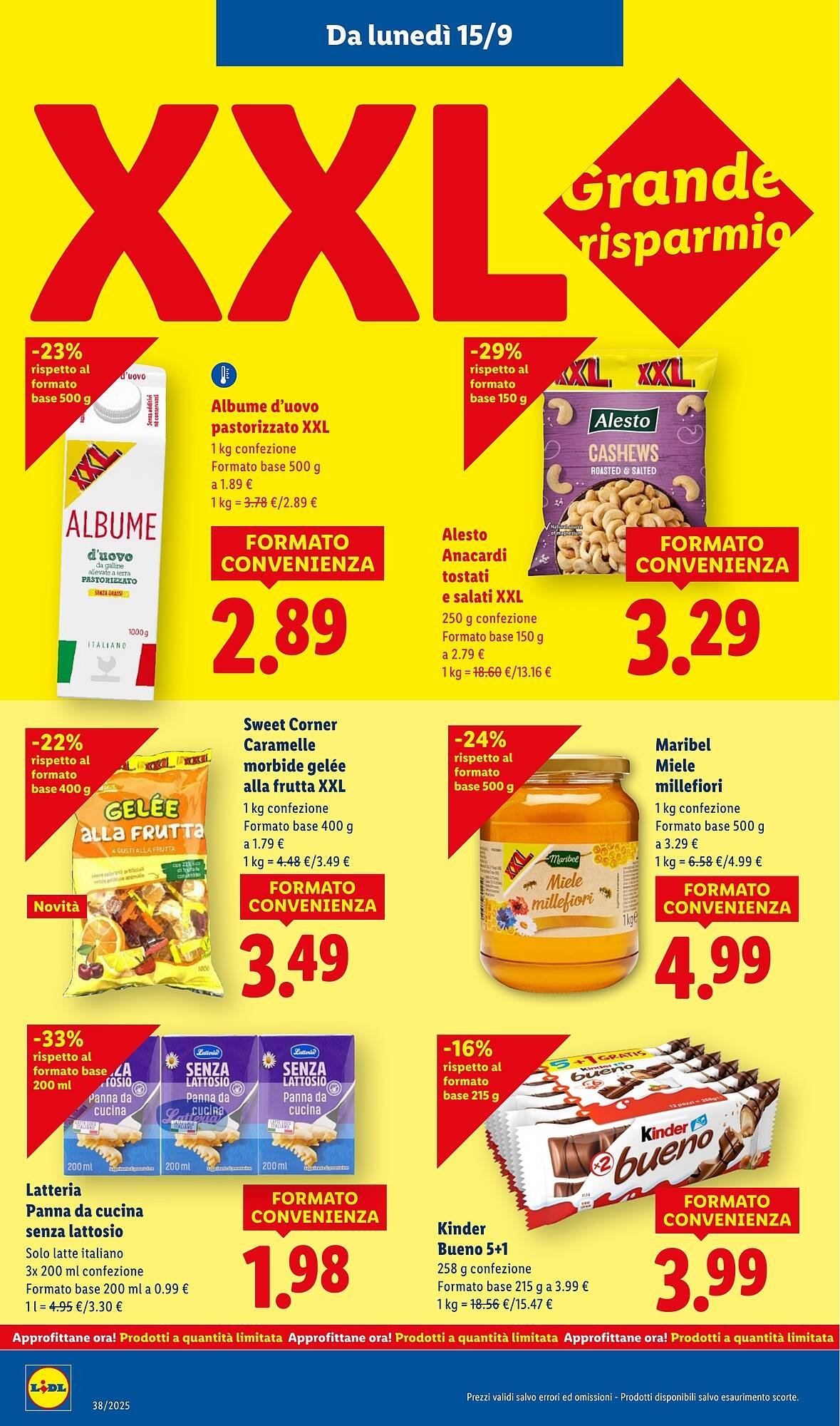 Volantino Lidl (2025-09-15 - 2025-09-21)