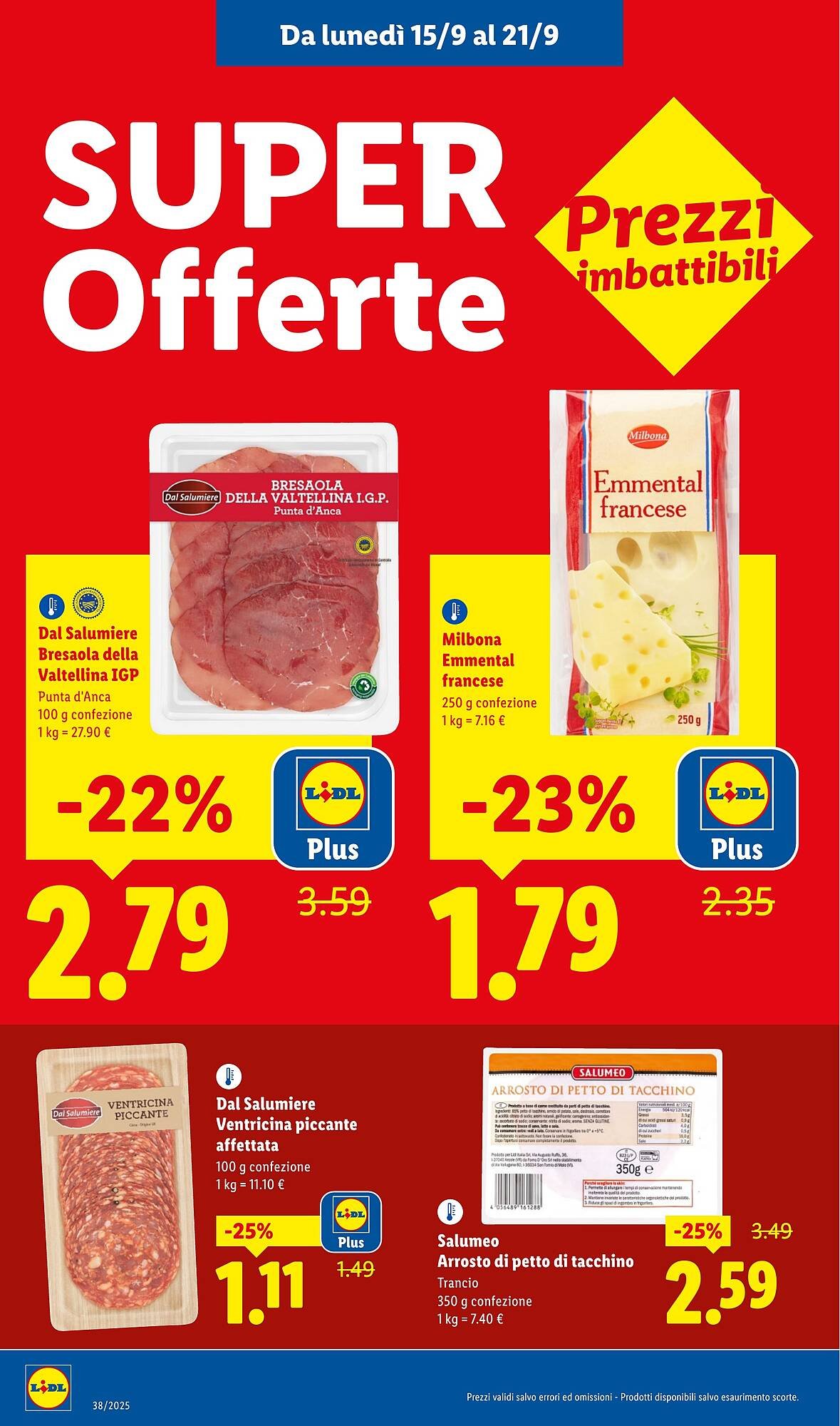 Volantino Lidl (2025-09-15 - 2025-09-21)