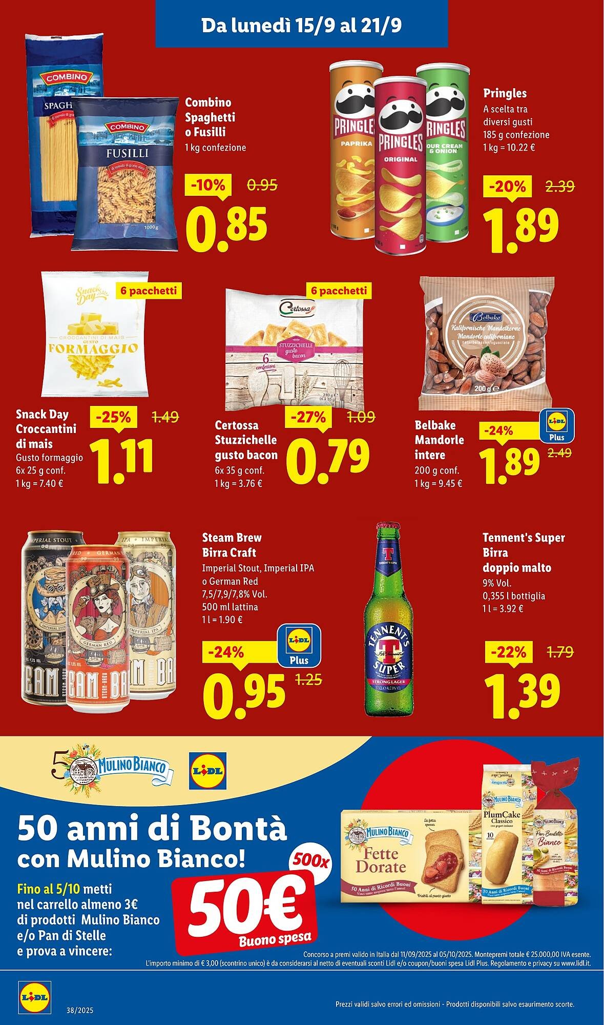 Volantino Lidl (2025-09-15 - 2025-09-21)