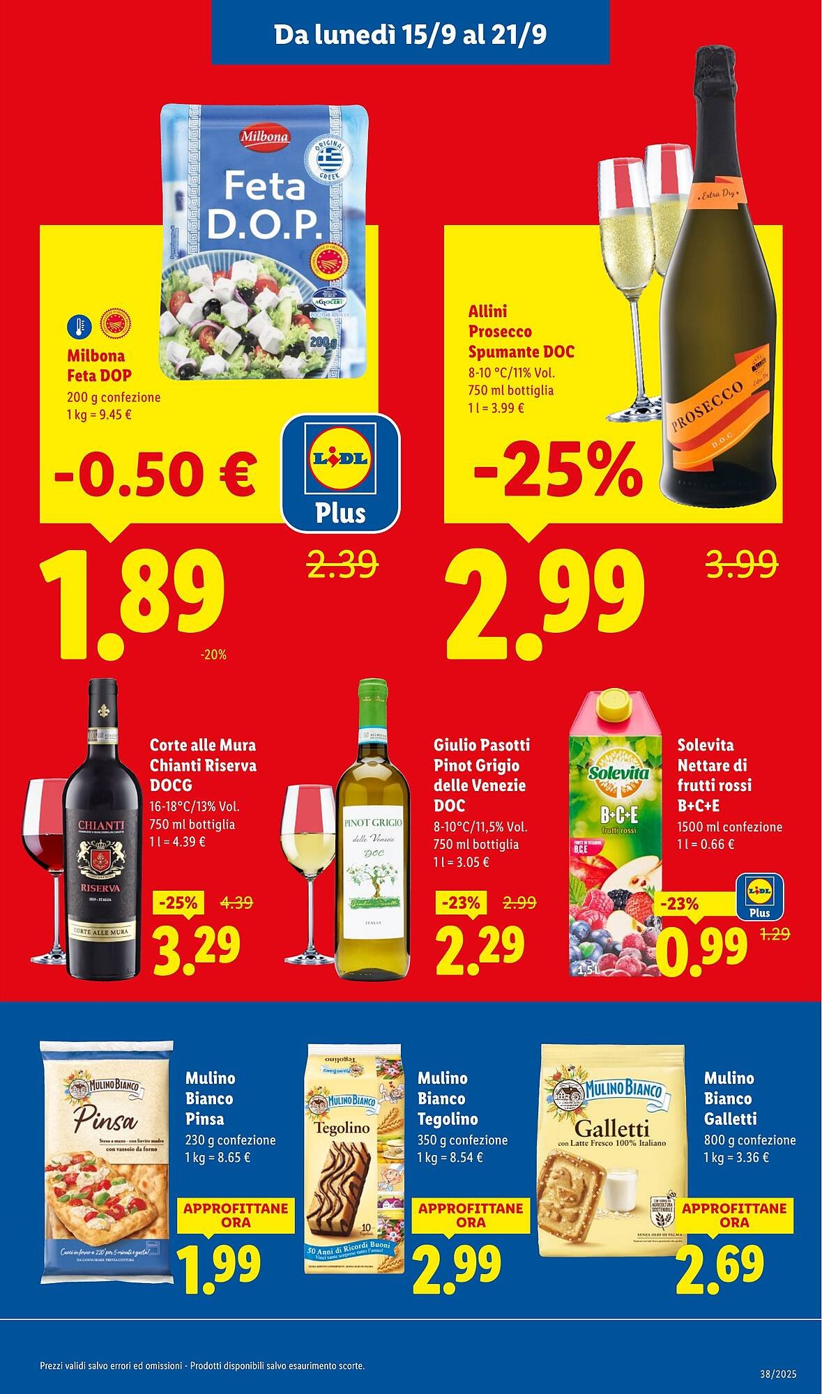 Volantino Lidl (2025-09-15 - 2025-09-21)