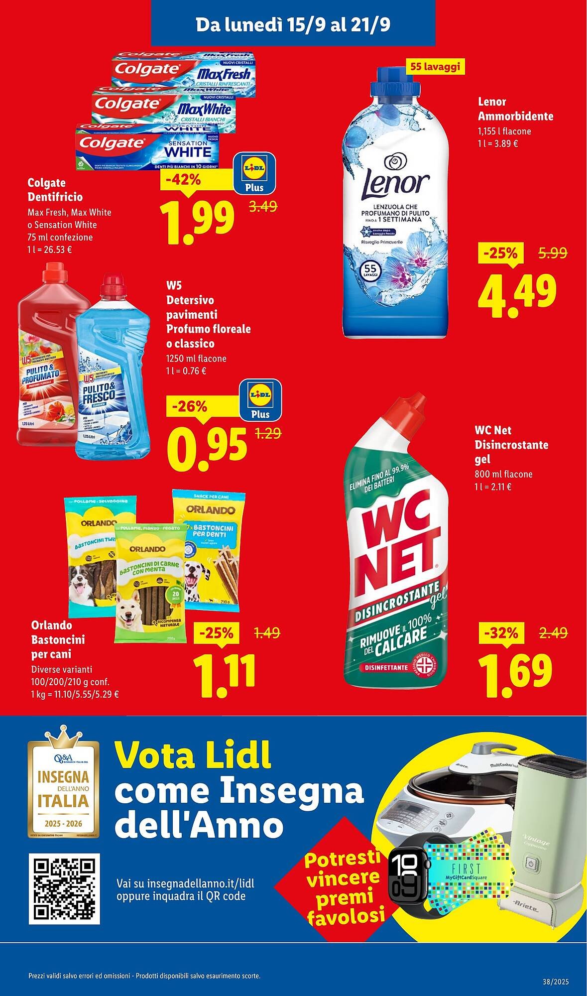 Volantino Lidl (2025-09-15 - 2025-09-21)