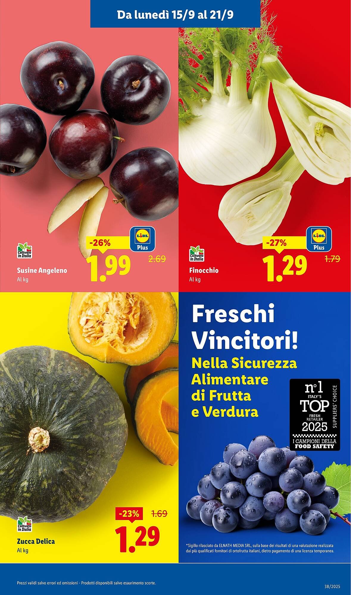 Volantino Lidl (2025-09-15 - 2025-09-21)
