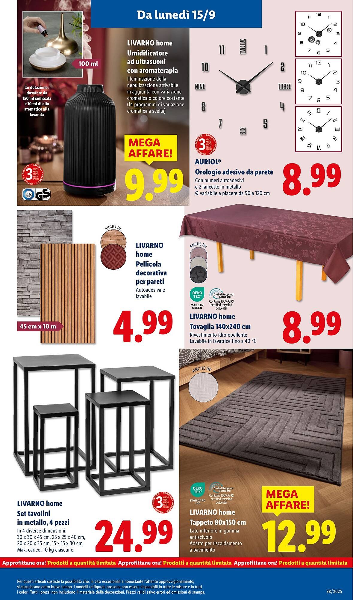 Volantino Lidl (2025-09-15 - 2025-09-21)