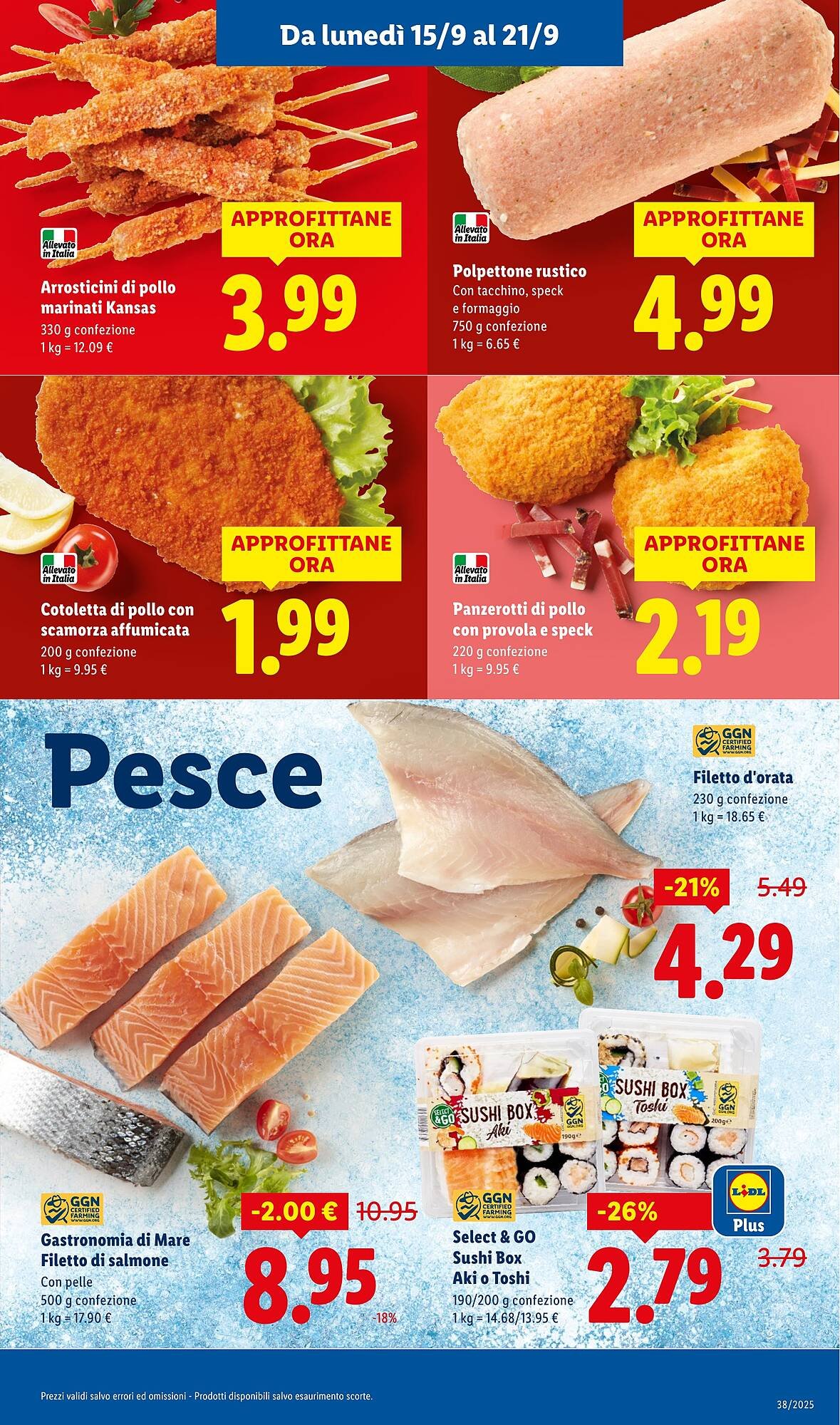 Volantino Lidl (2025-09-15 - 2025-09-21)