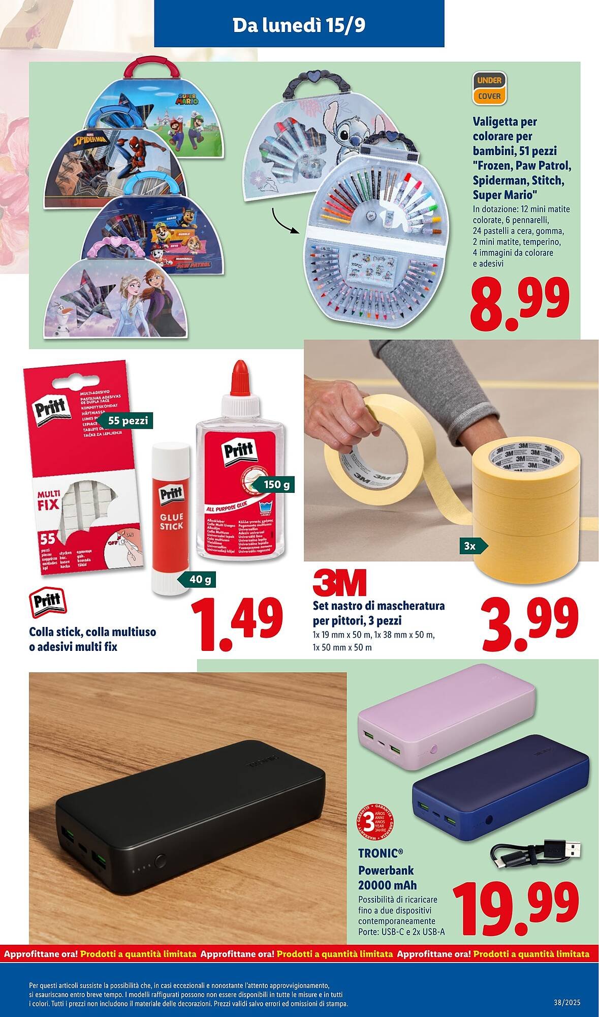 Volantino Lidl (2025-09-15 - 2025-09-21)