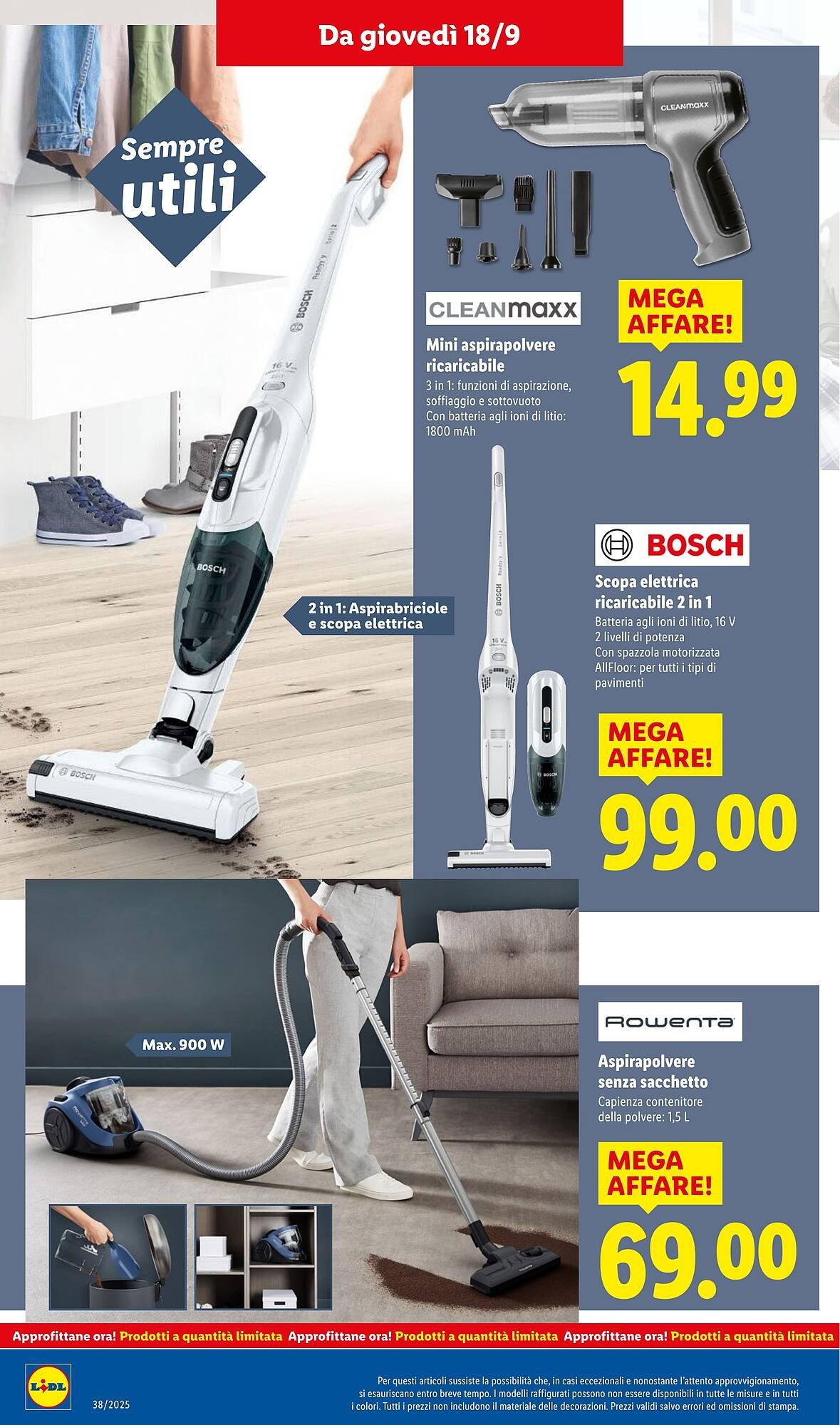 Volantino Lidl (2025-09-15 - 2025-09-21)