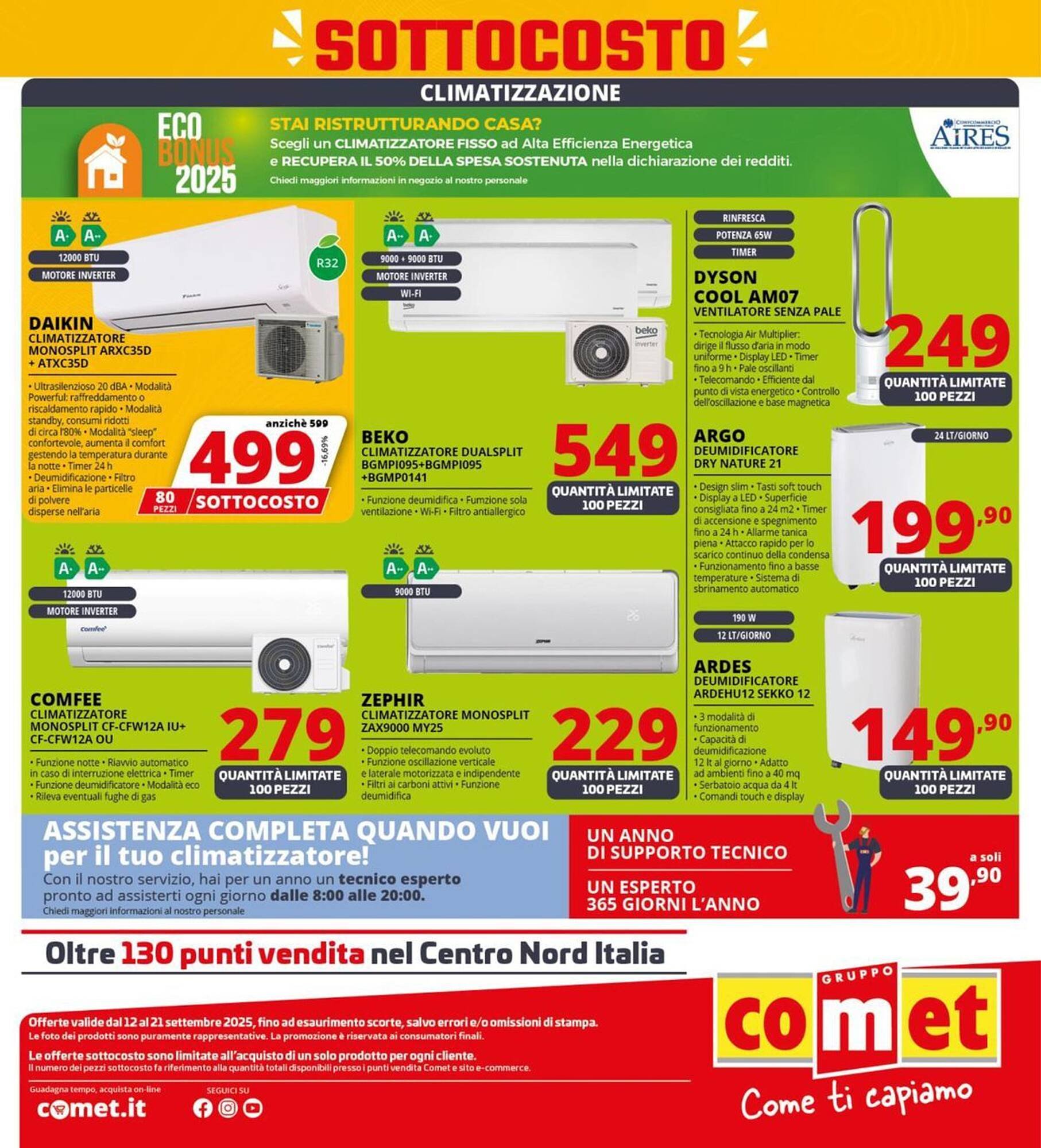 Volantino Comet (2025-09-12 - 2025-09-21)