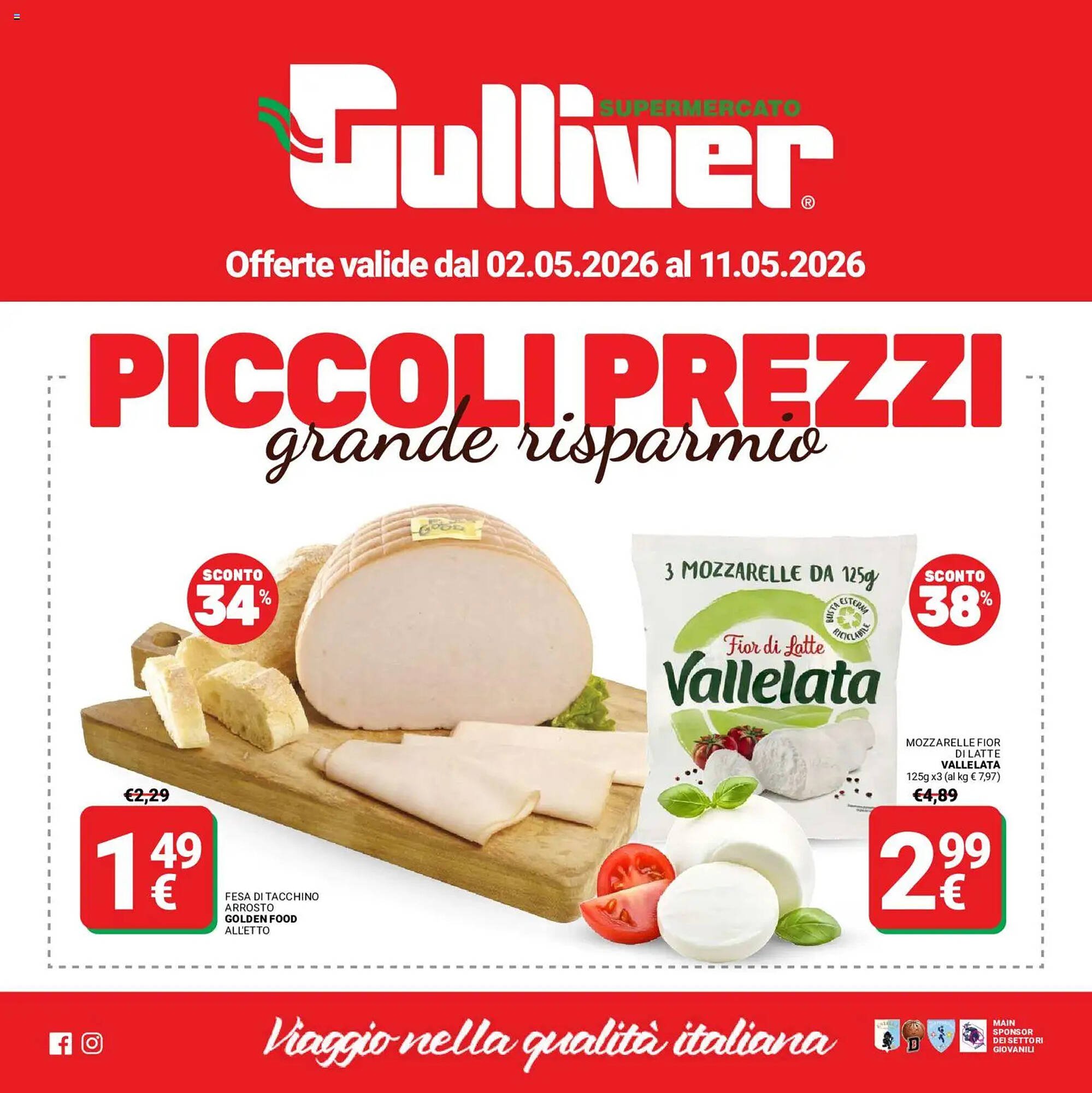 Volantino Supermercati Gulliver (2026-05-02 - 2026-05-11)
