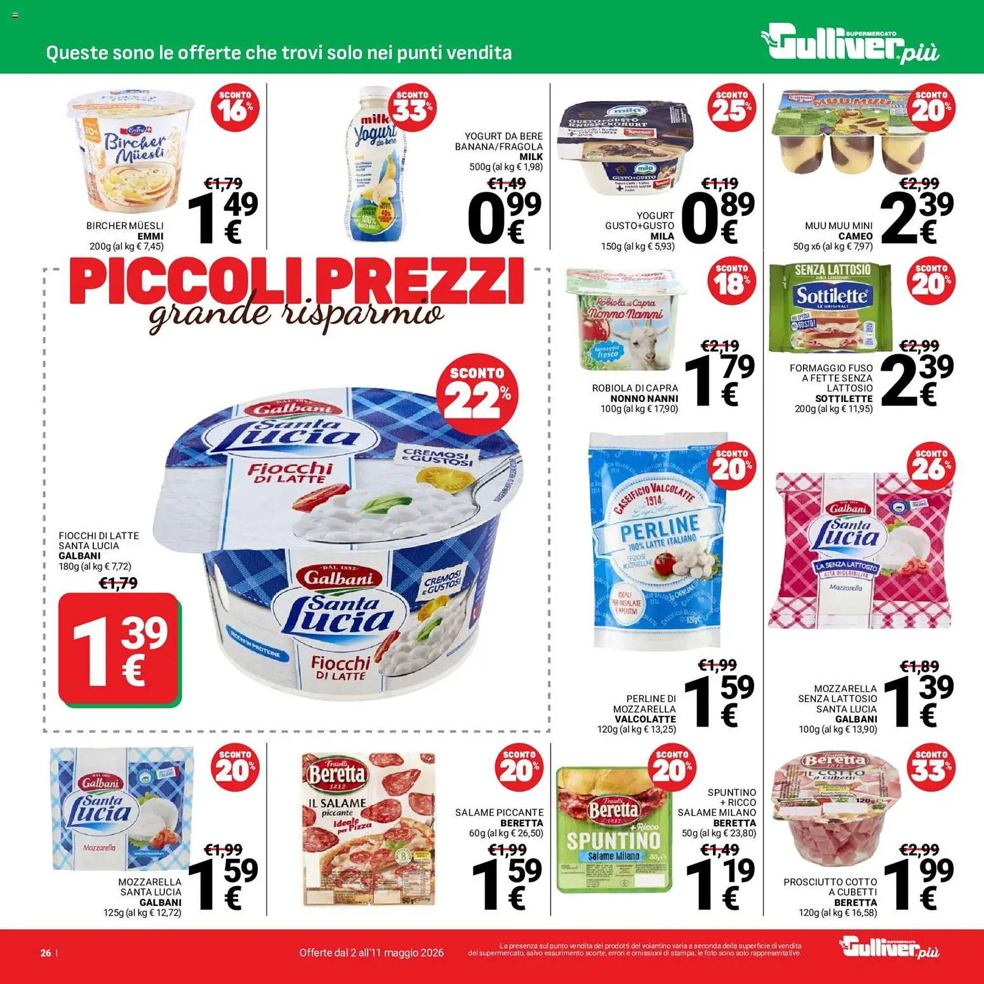 Volantino Supermercati Gulliver (2026-05-02 - 2026-05-11)
