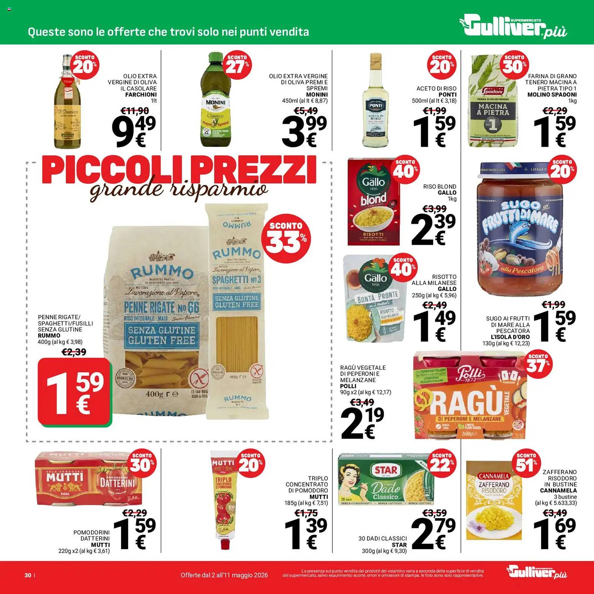 Volantino Supermercati Gulliver (2026-05-02 - 2026-05-11)