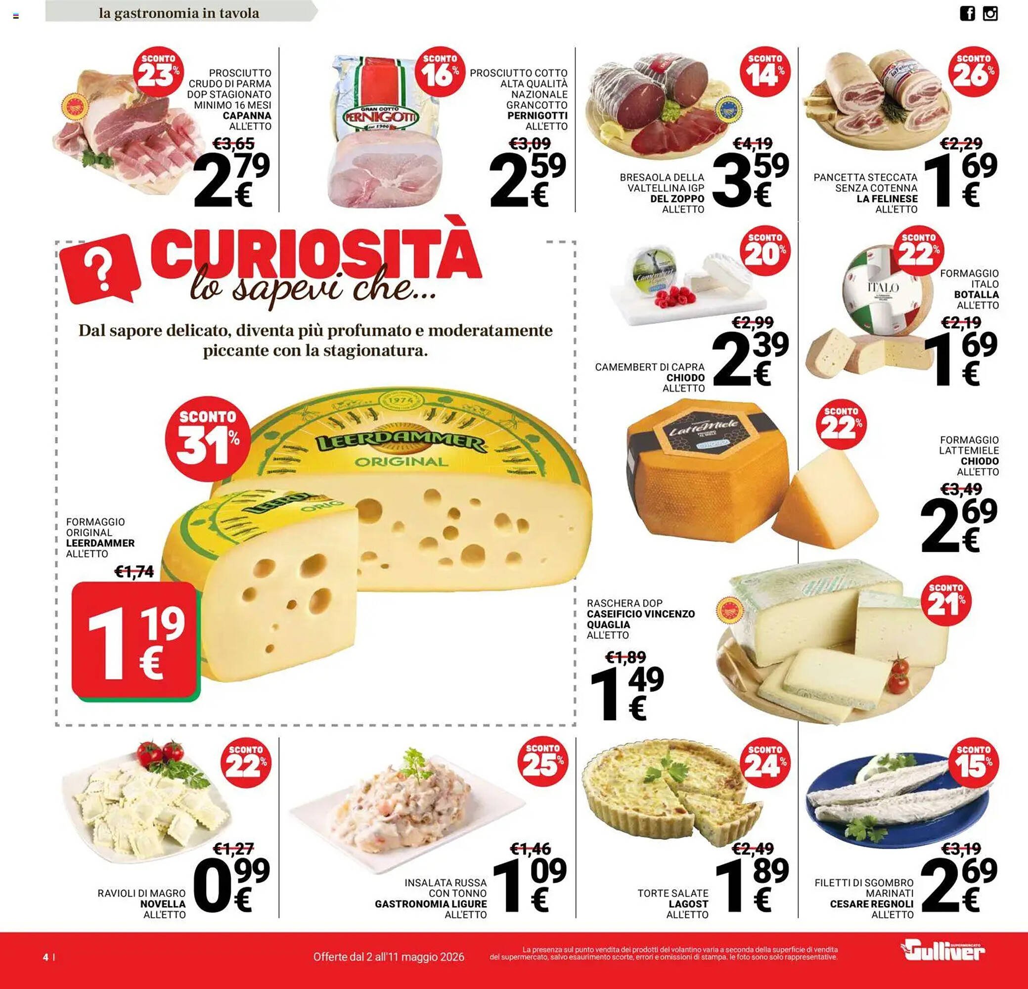 Volantino Supermercati Gulliver (2026-05-02 - 2026-05-11)