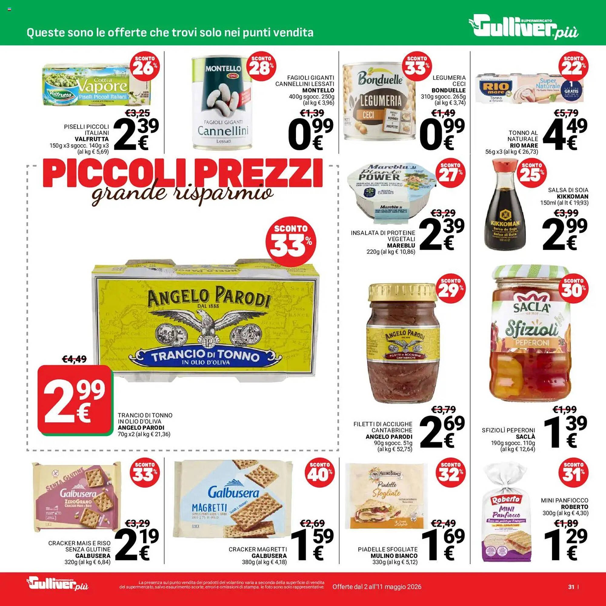 Volantino Supermercati Gulliver (2026-05-02 - 2026-05-11)