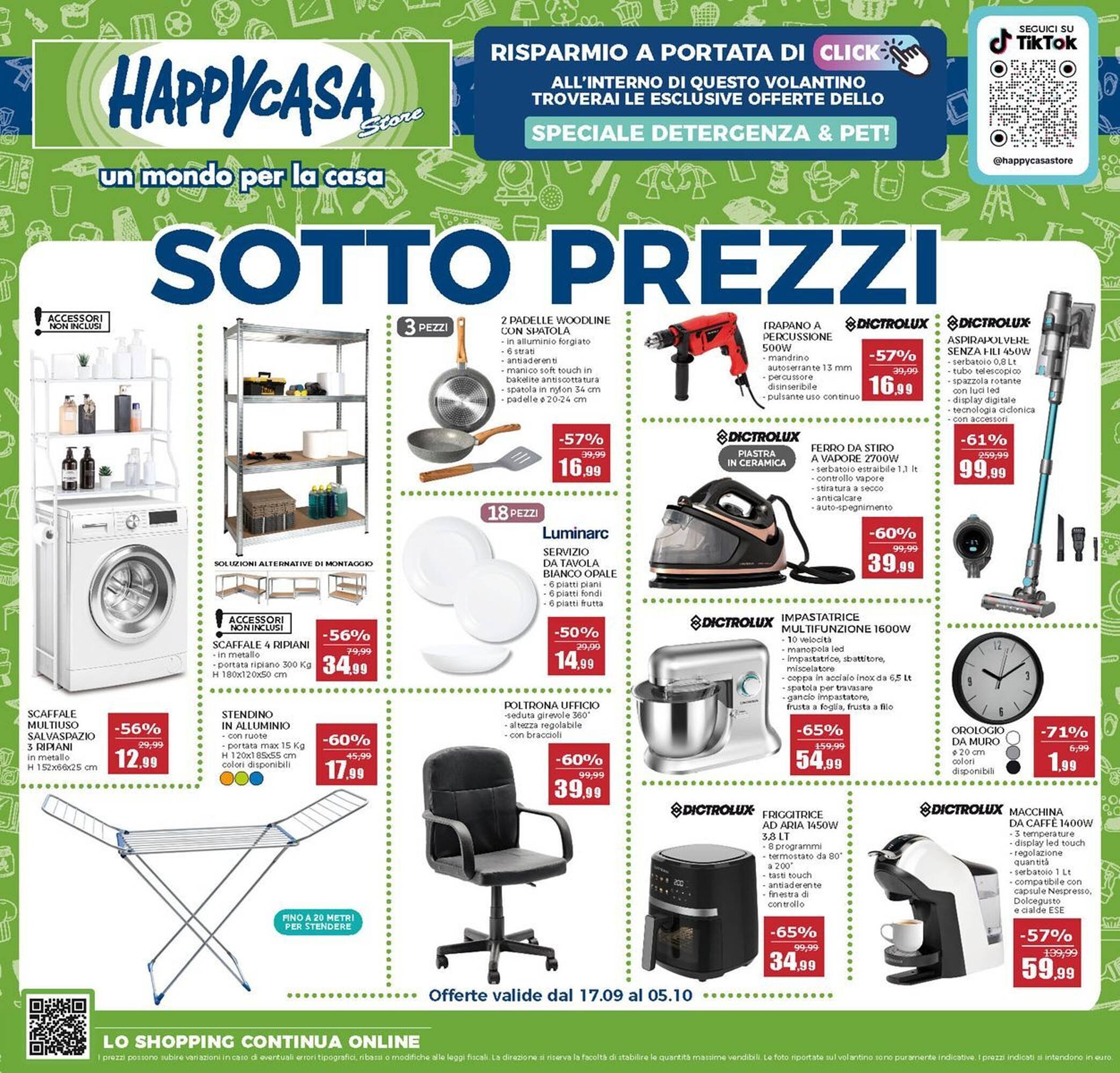 Volantino Happy Casa (2025-09-26 - 2025-10-05)
