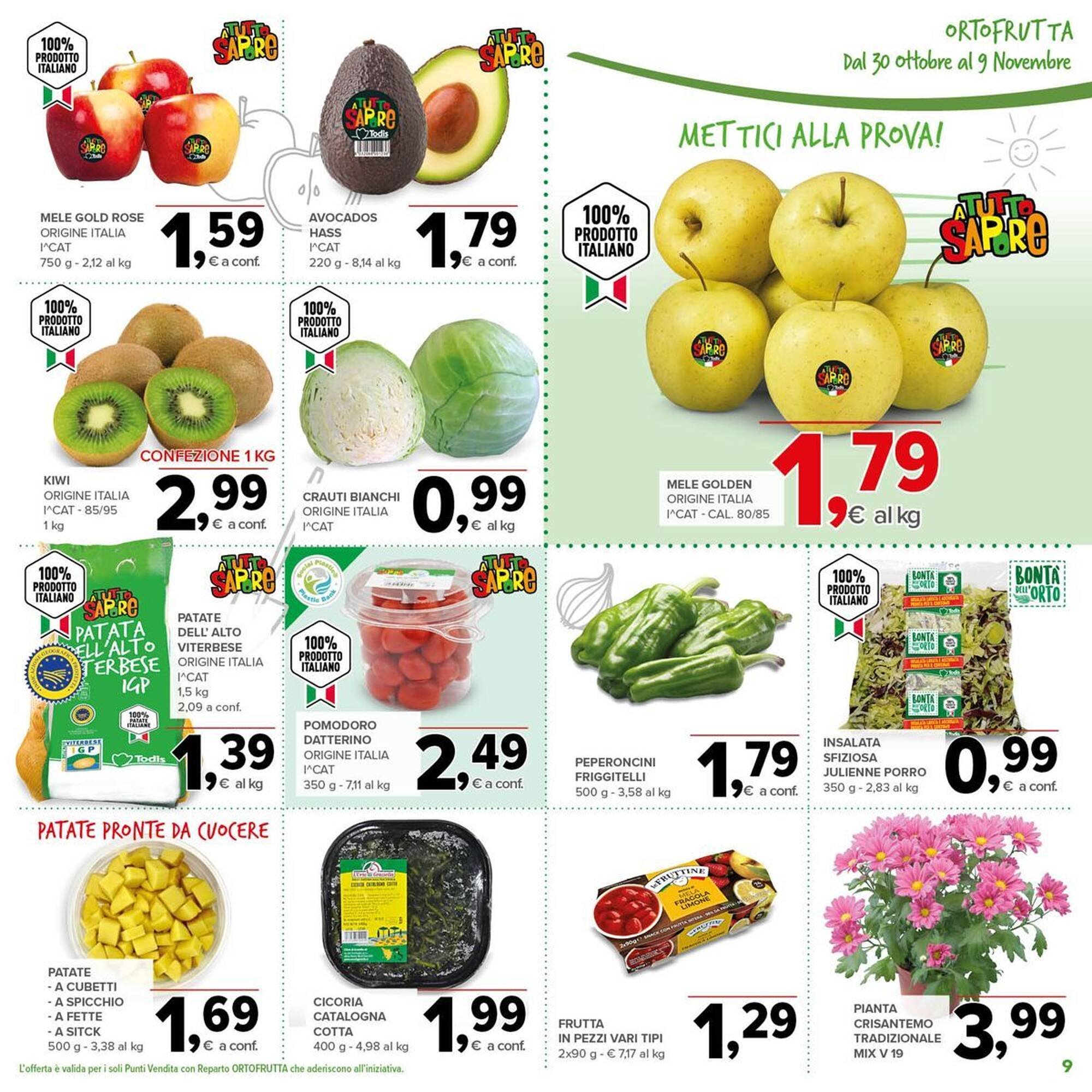 Volantino Todis (2025-10-30 - 2025-11-09)