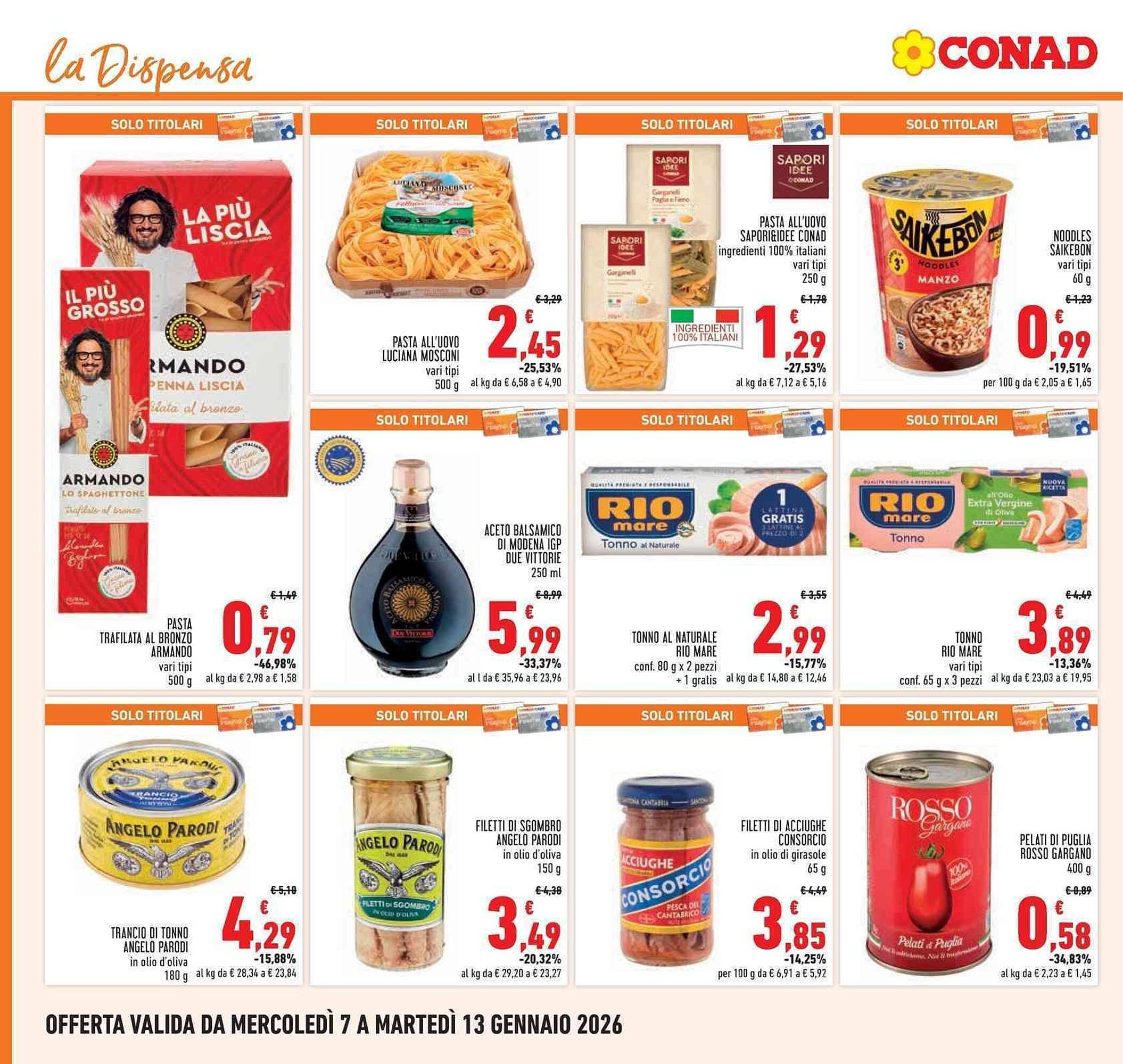 Volantino Conad (2026-01-07 - 2026-01-13)