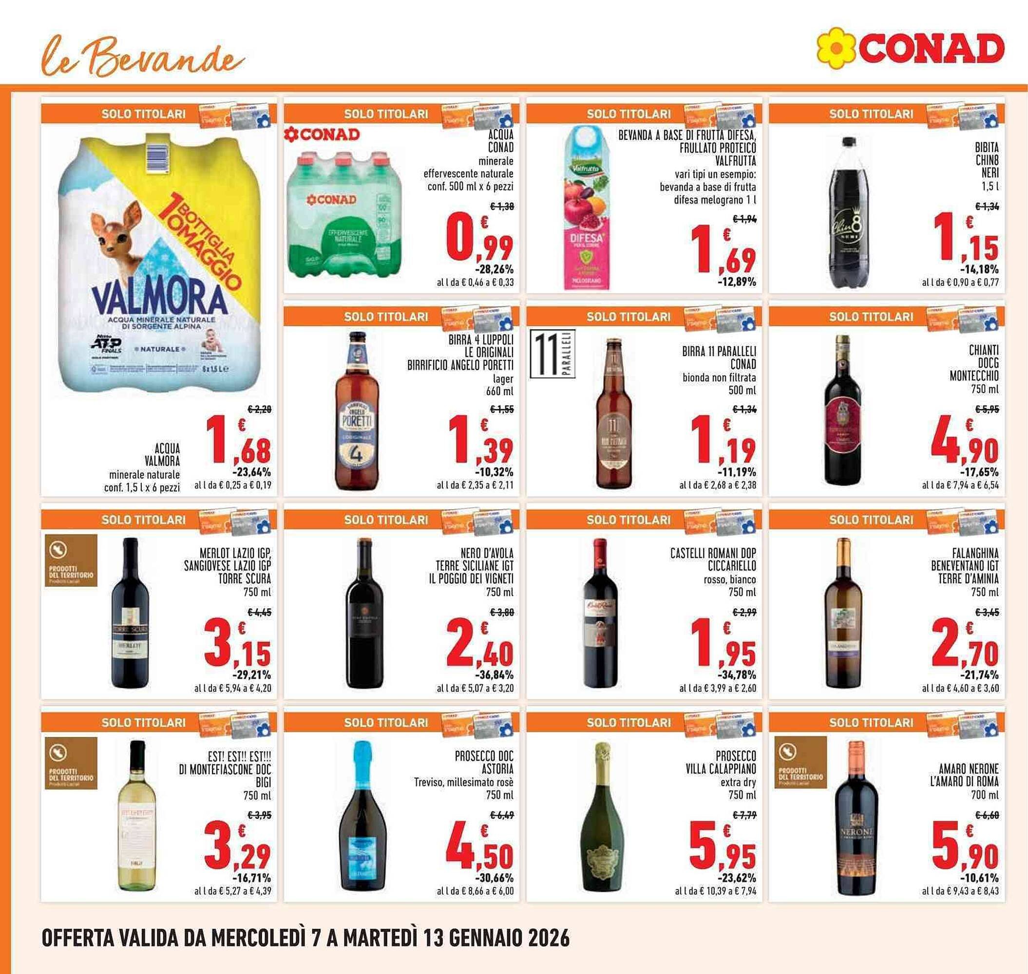 Volantino Conad (2026-01-07 - 2026-01-13)