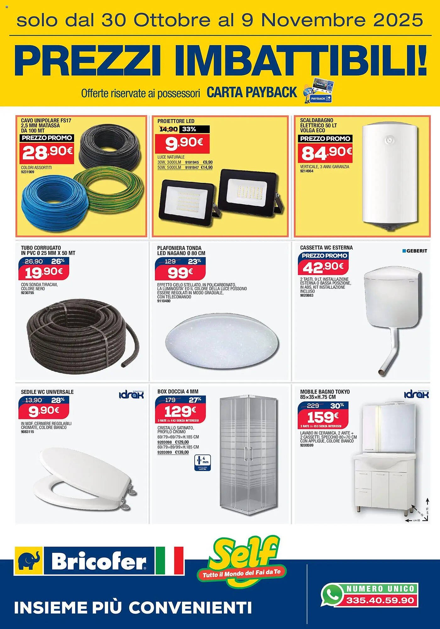 Volantino Self (2025-10-30 - 2025-11-09)
