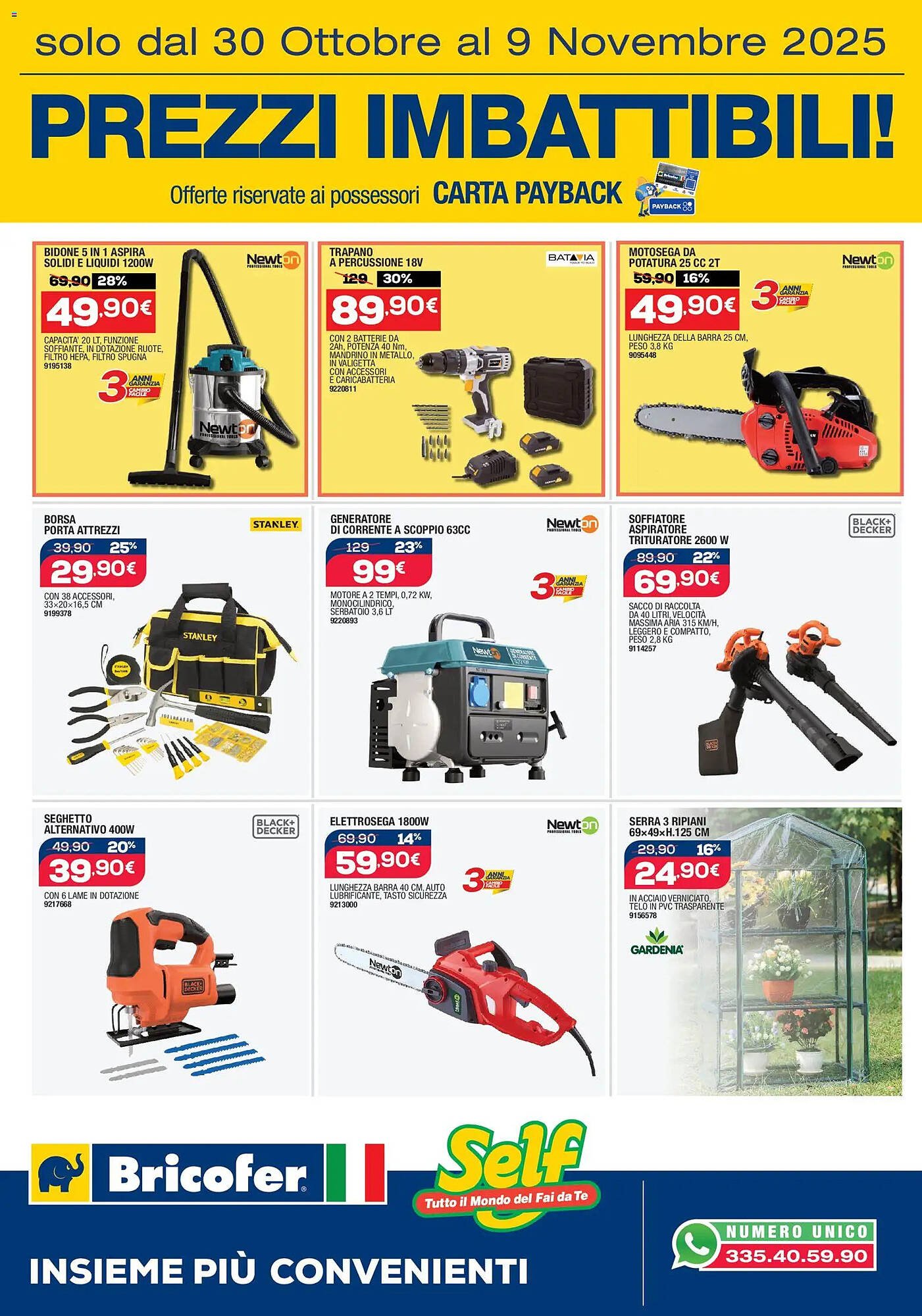 Volantino Self (2025-10-30 - 2025-11-09)