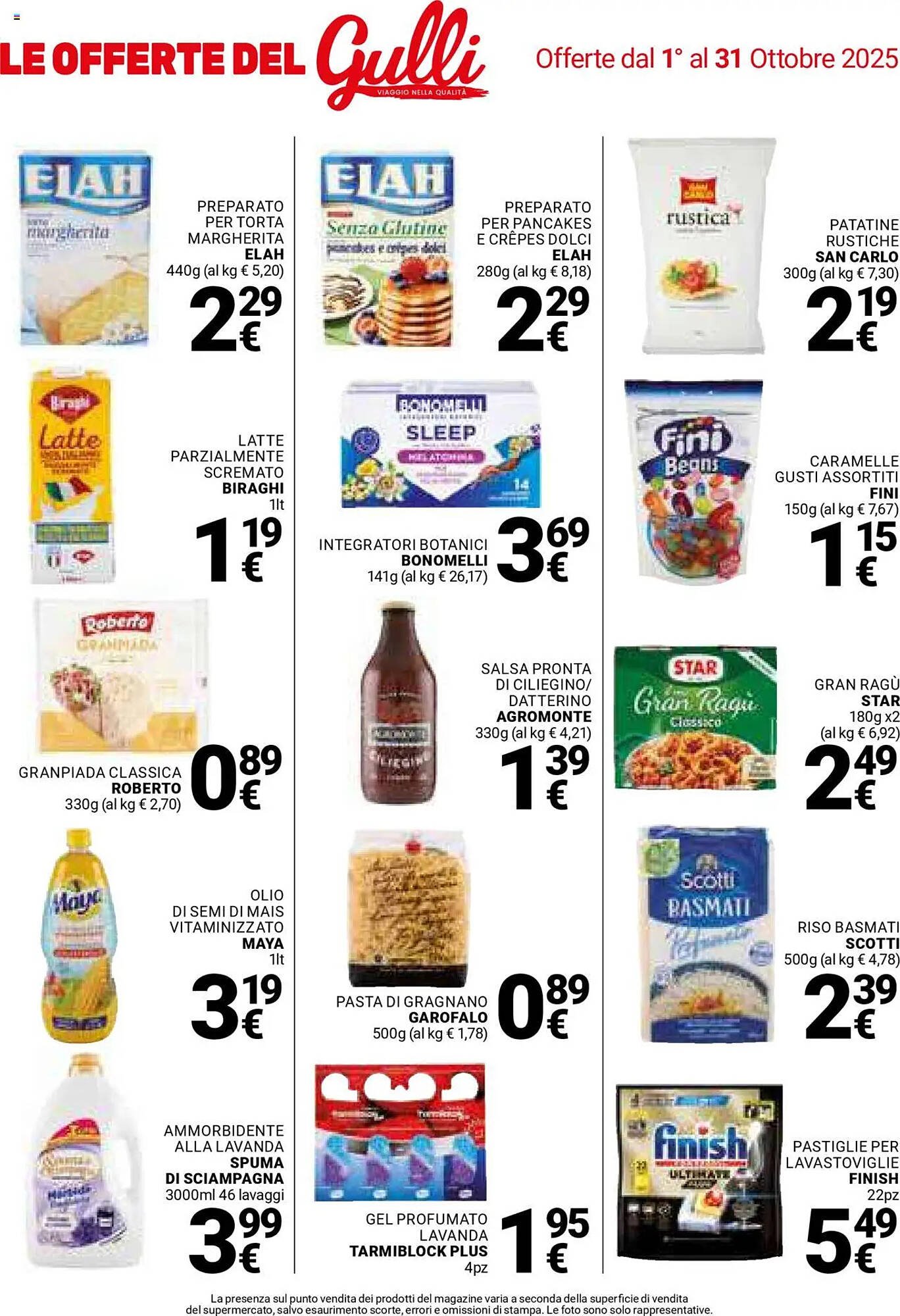 Volantino Supermercati Gulliver (2025-10-01 - 2025-10-31)