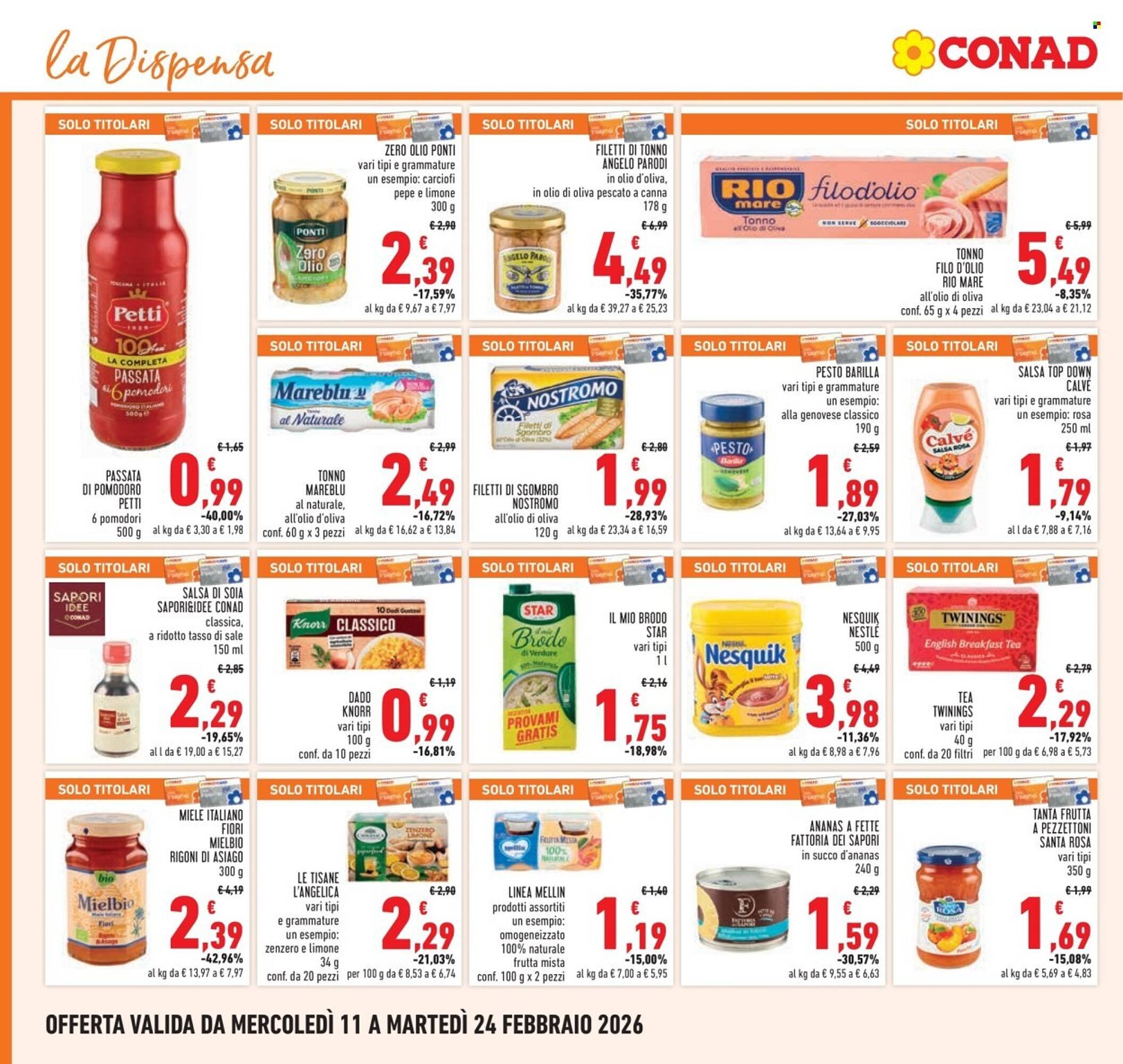 Volantino Conad (2026-02-11 - 2026-02-24)