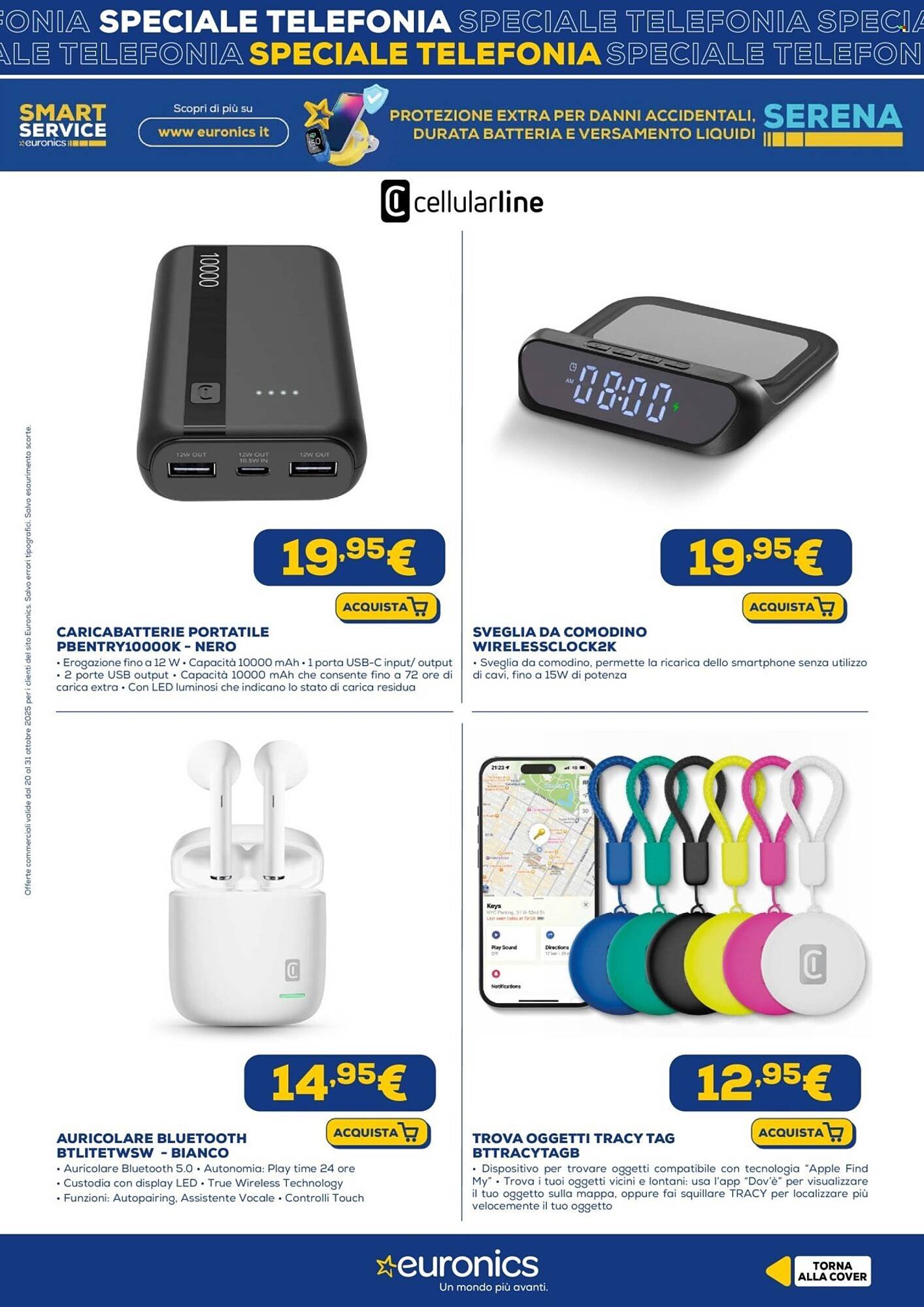 Volantino Euronics (2025-10-20 - 2025-10-31)