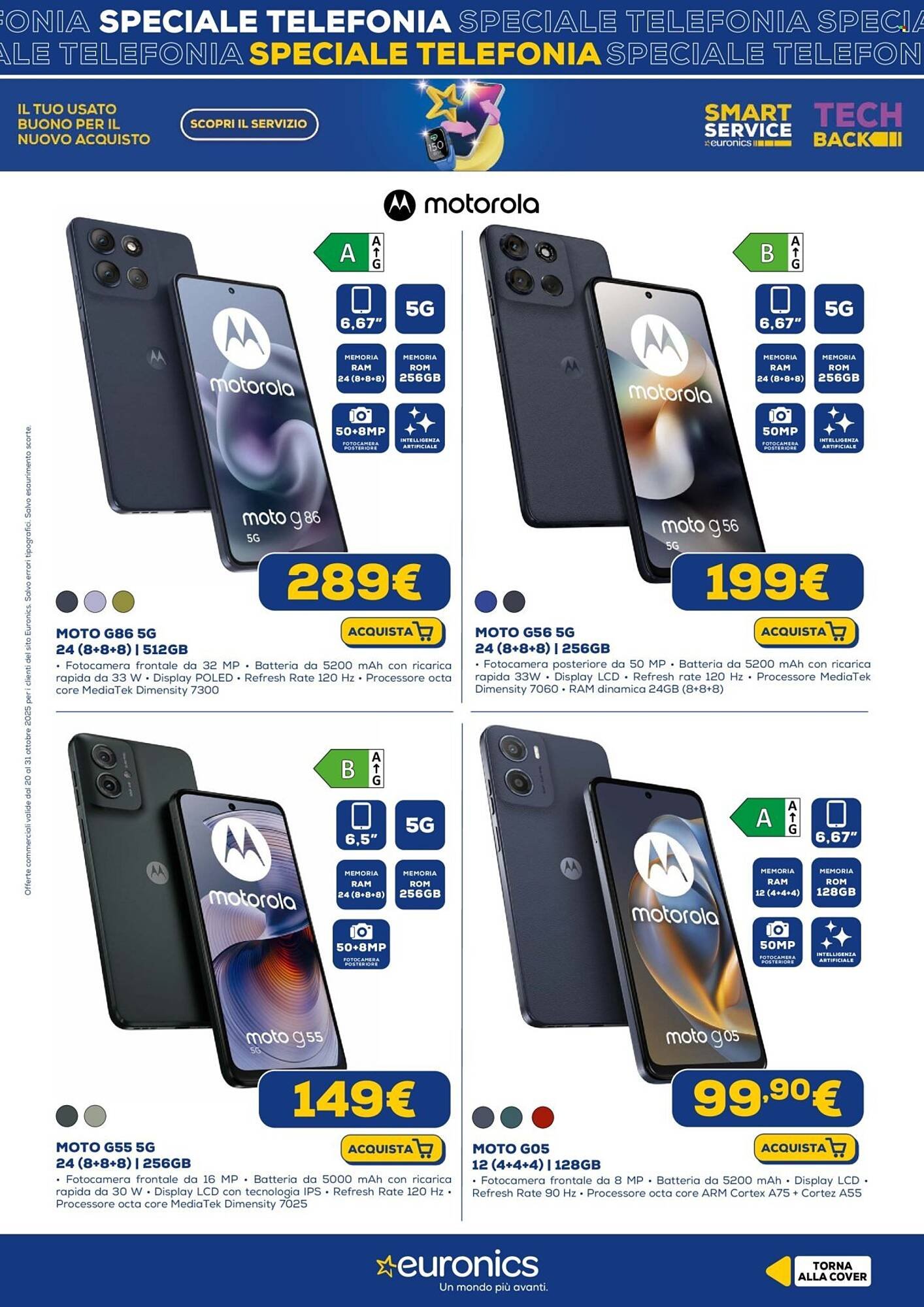 Volantino Euronics (2025-10-20 - 2025-10-31)