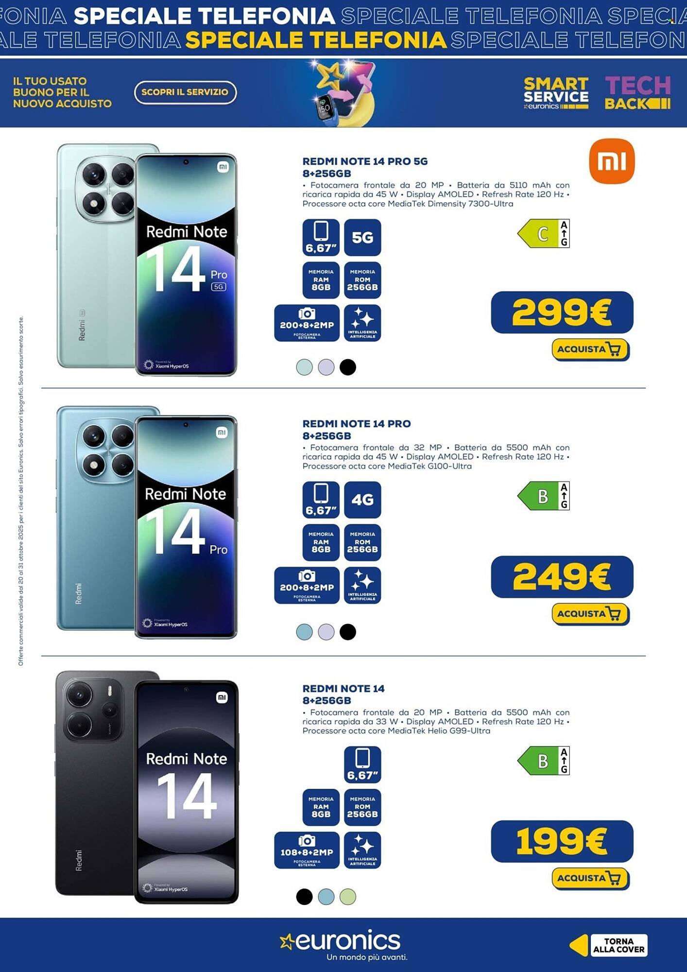 Volantino Euronics (2025-10-20 - 2025-10-31)