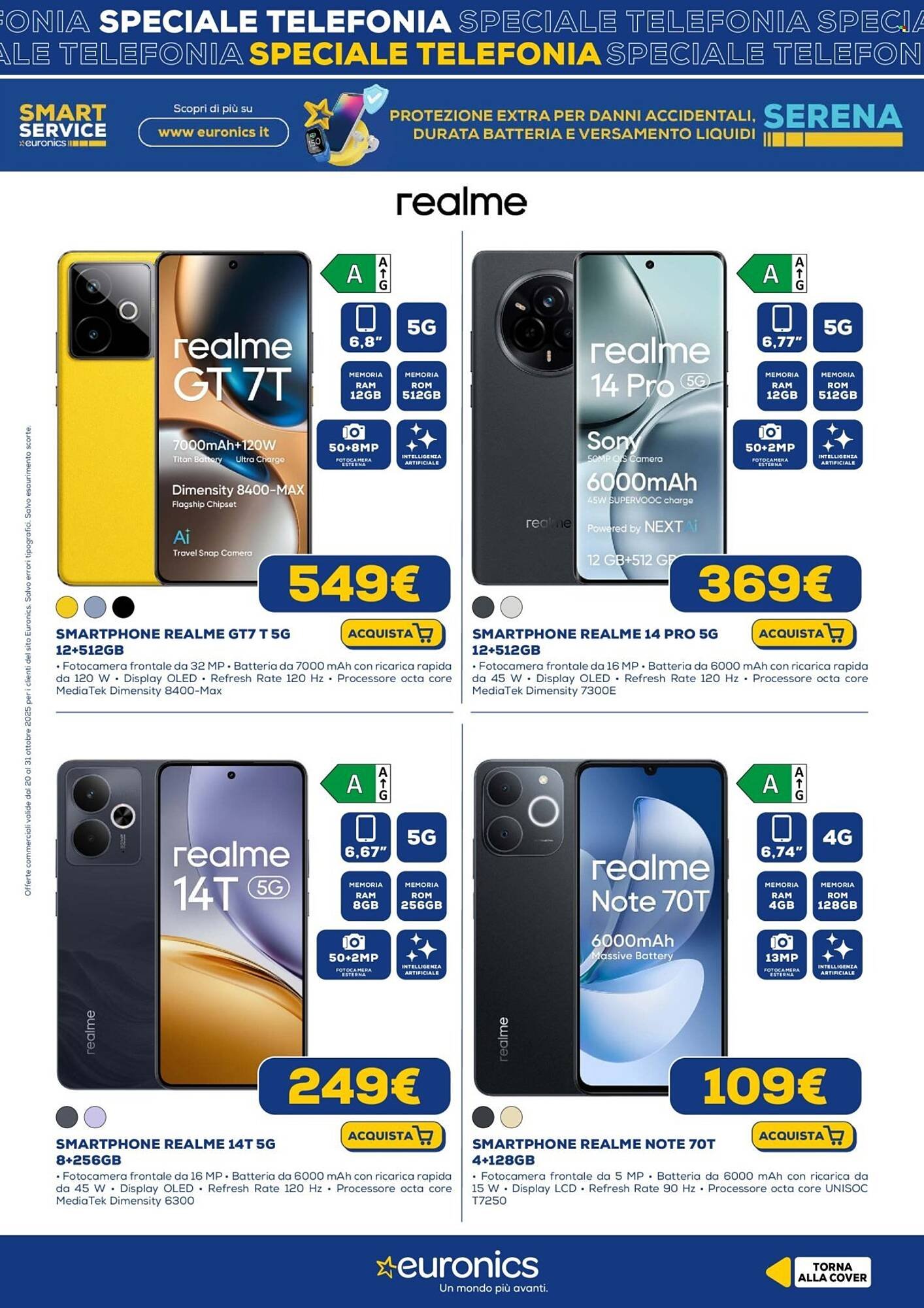 Volantino Euronics (2025-10-20 - 2025-10-31)