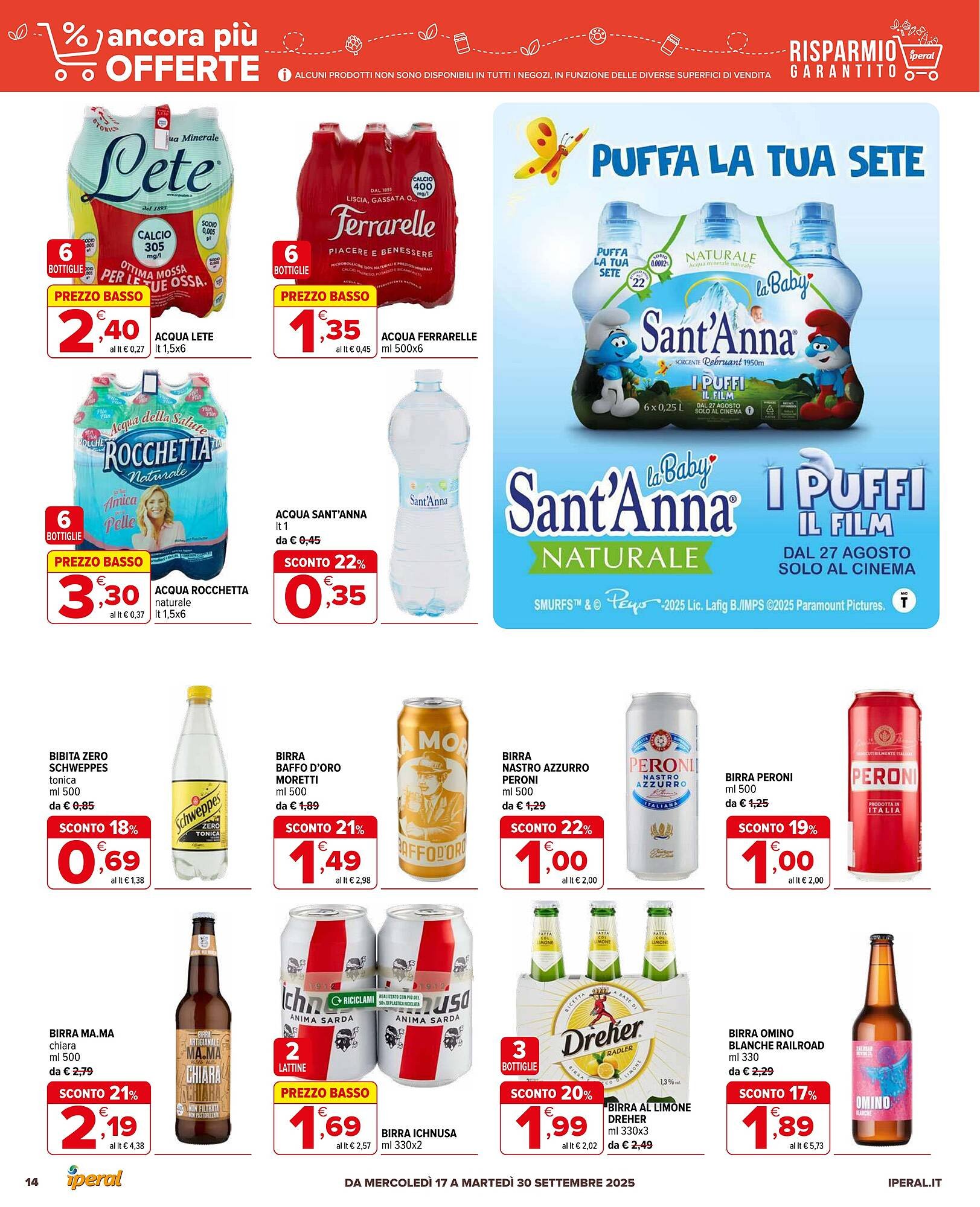 Volantino Iperal (2025-09-17 - 2025-09-30)