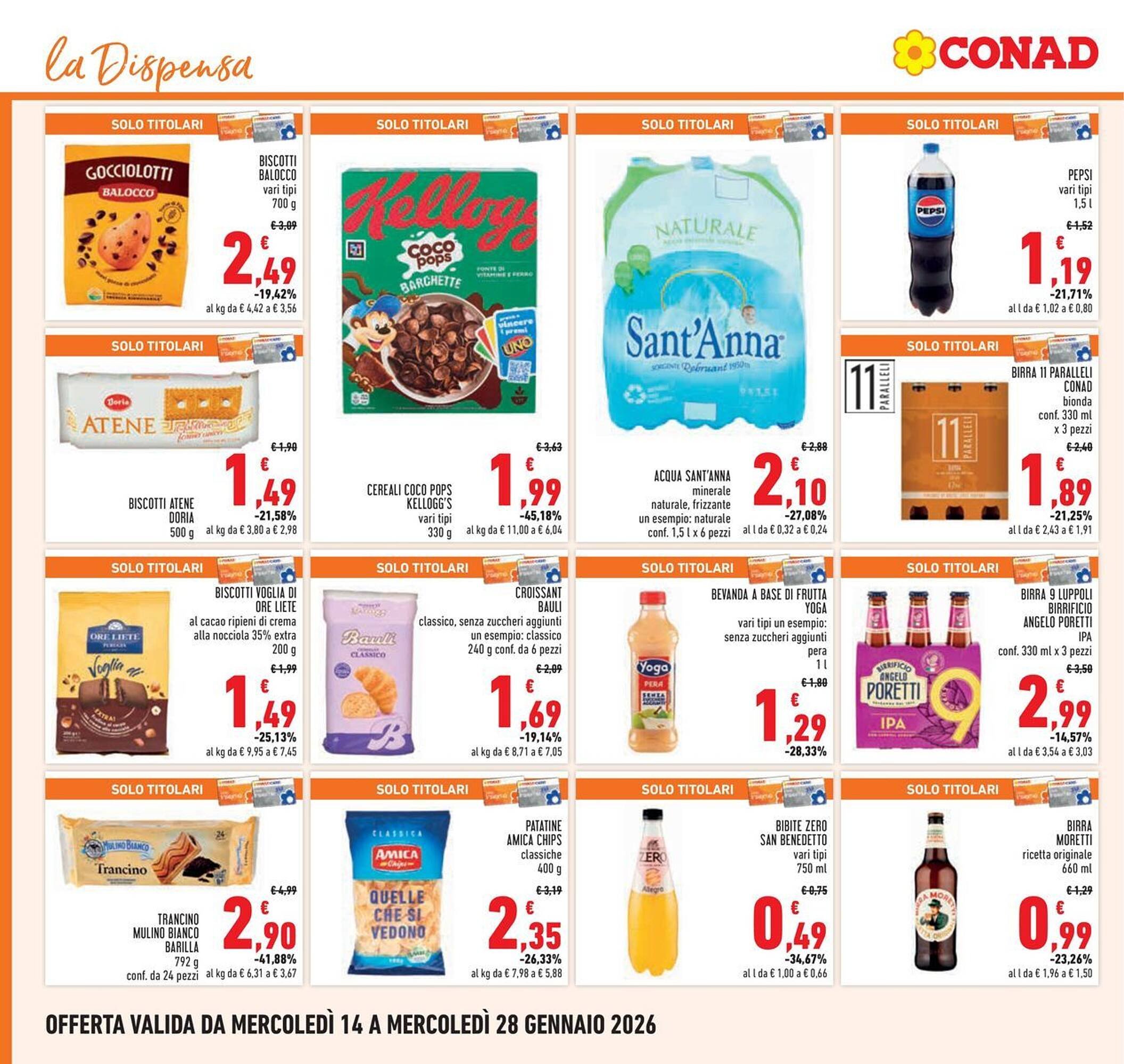 Volantino Conad (2026-01-14 - 2026-01-28)