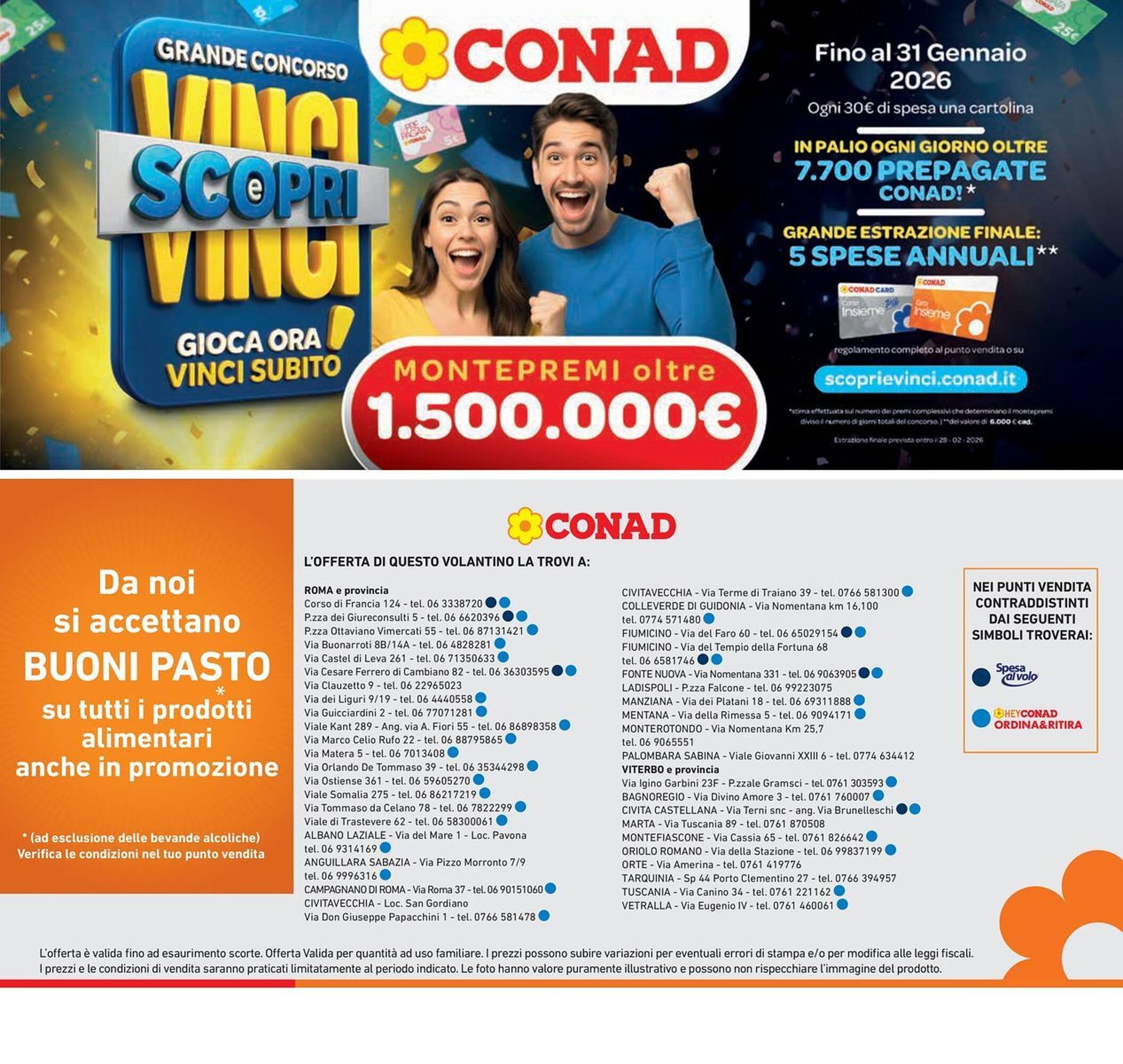 Volantino Conad (2026-01-14 - 2026-01-28)