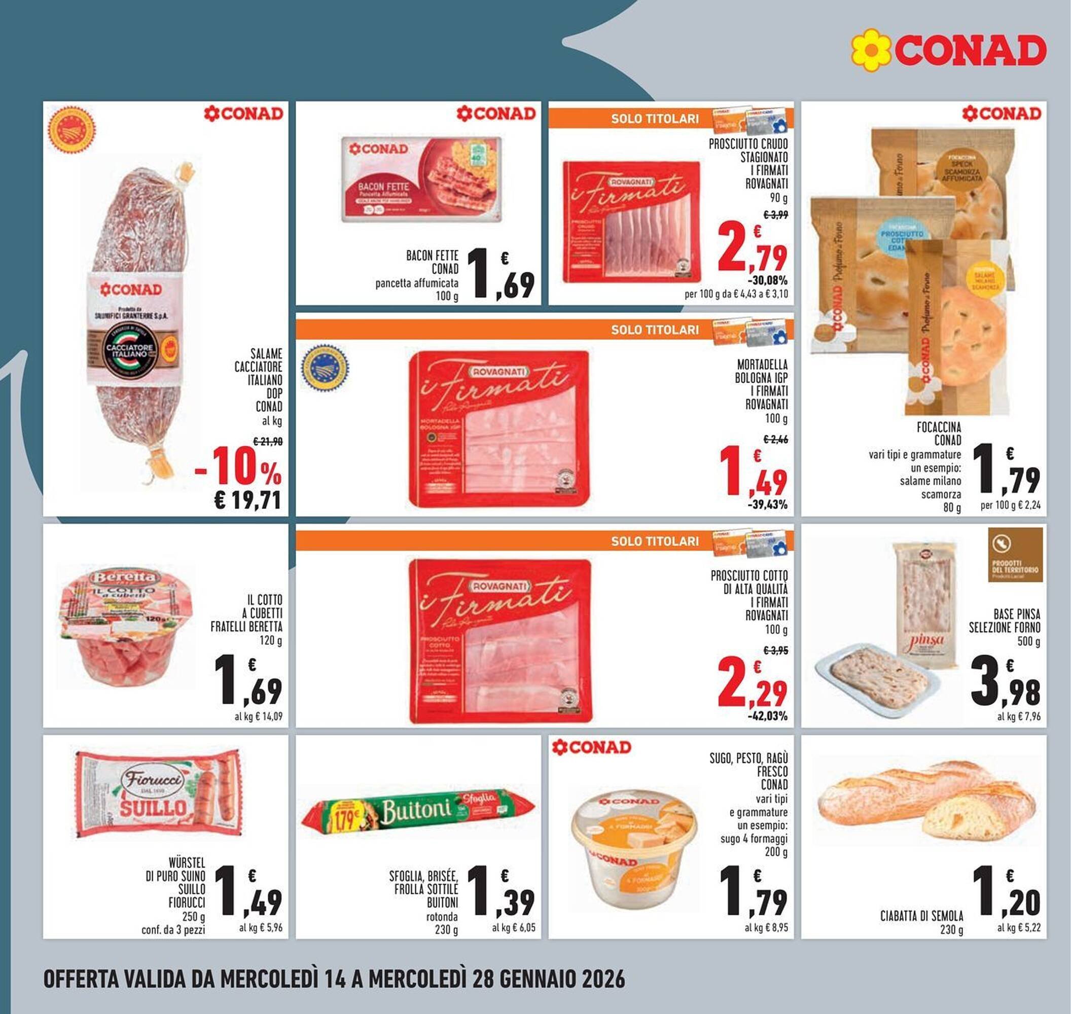 Volantino Conad (2026-01-14 - 2026-01-28)