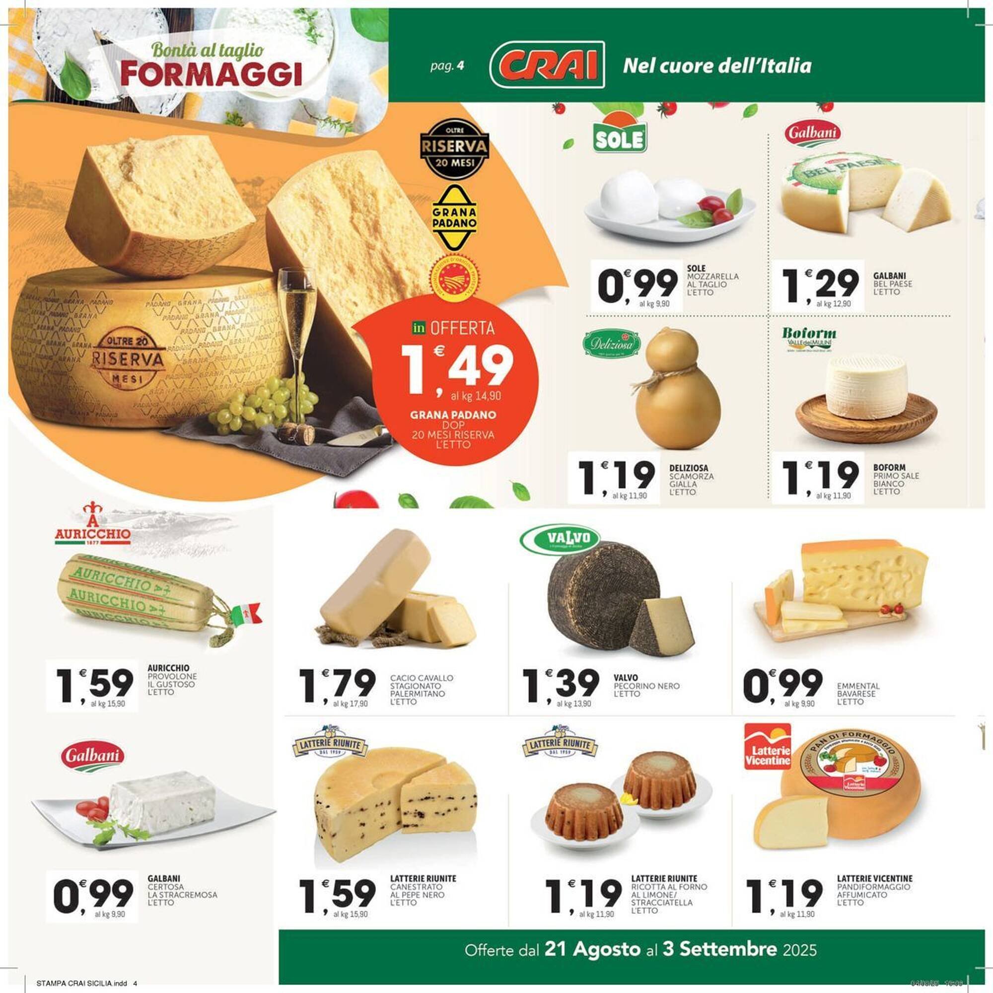 Volantino Crai (2025-08-22 - 2025-09-03)