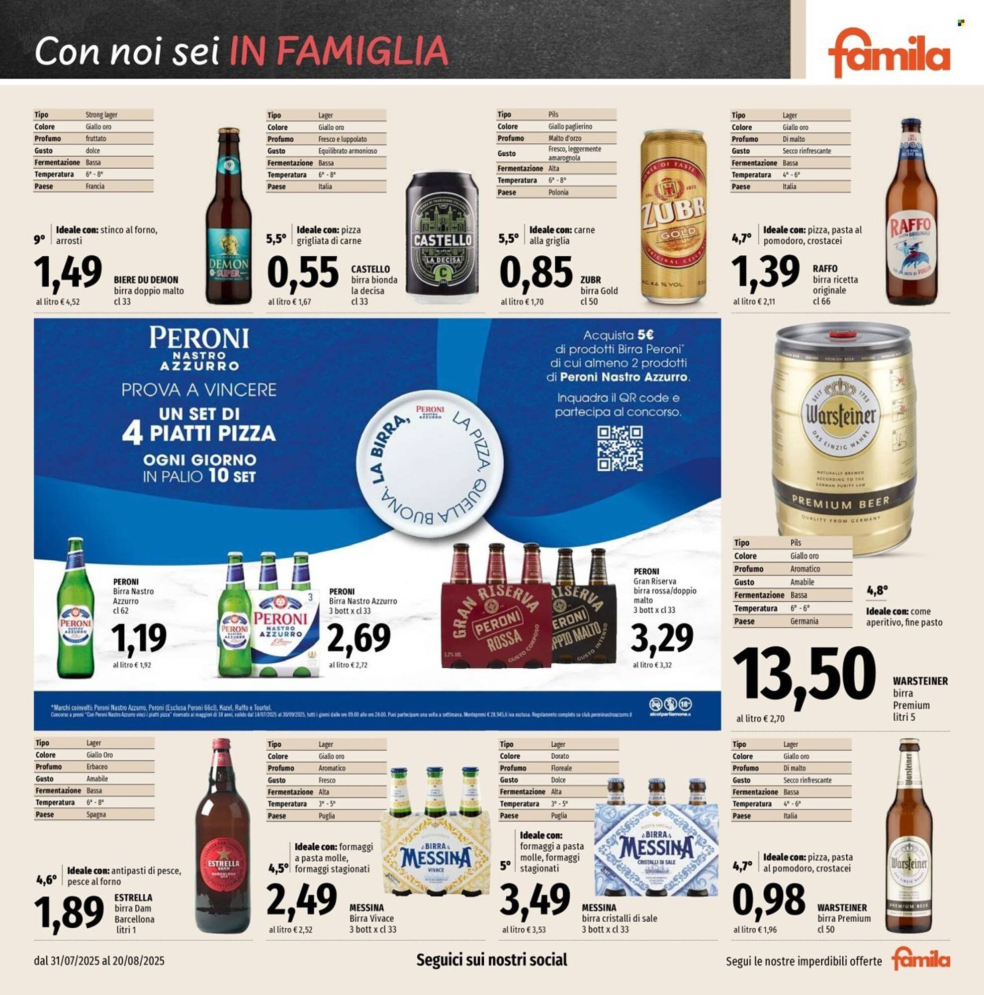 Volantino Famila (2025-07-31 - 2025-08-20)