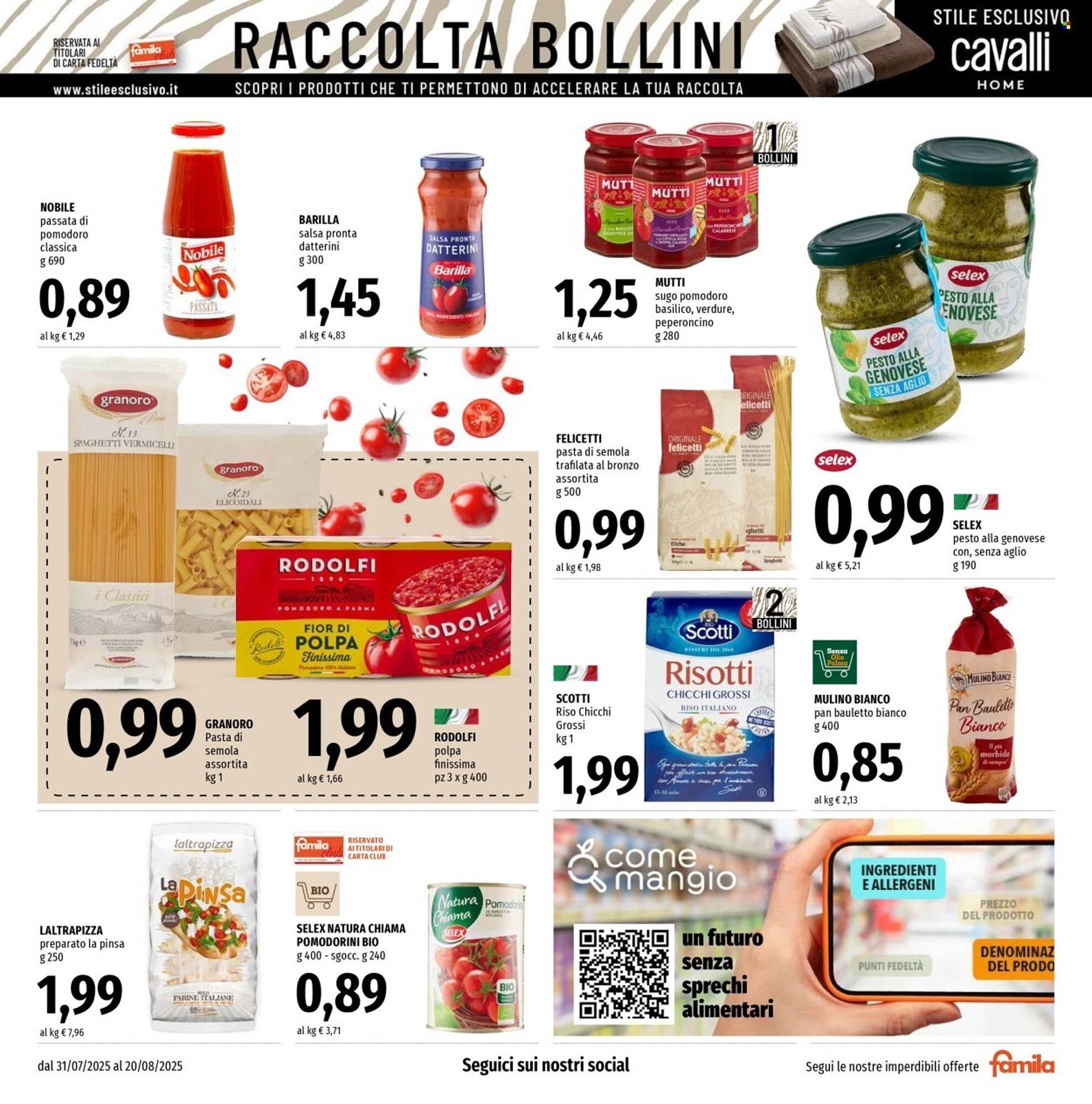 Volantino Famila (2025-07-31 - 2025-08-20)