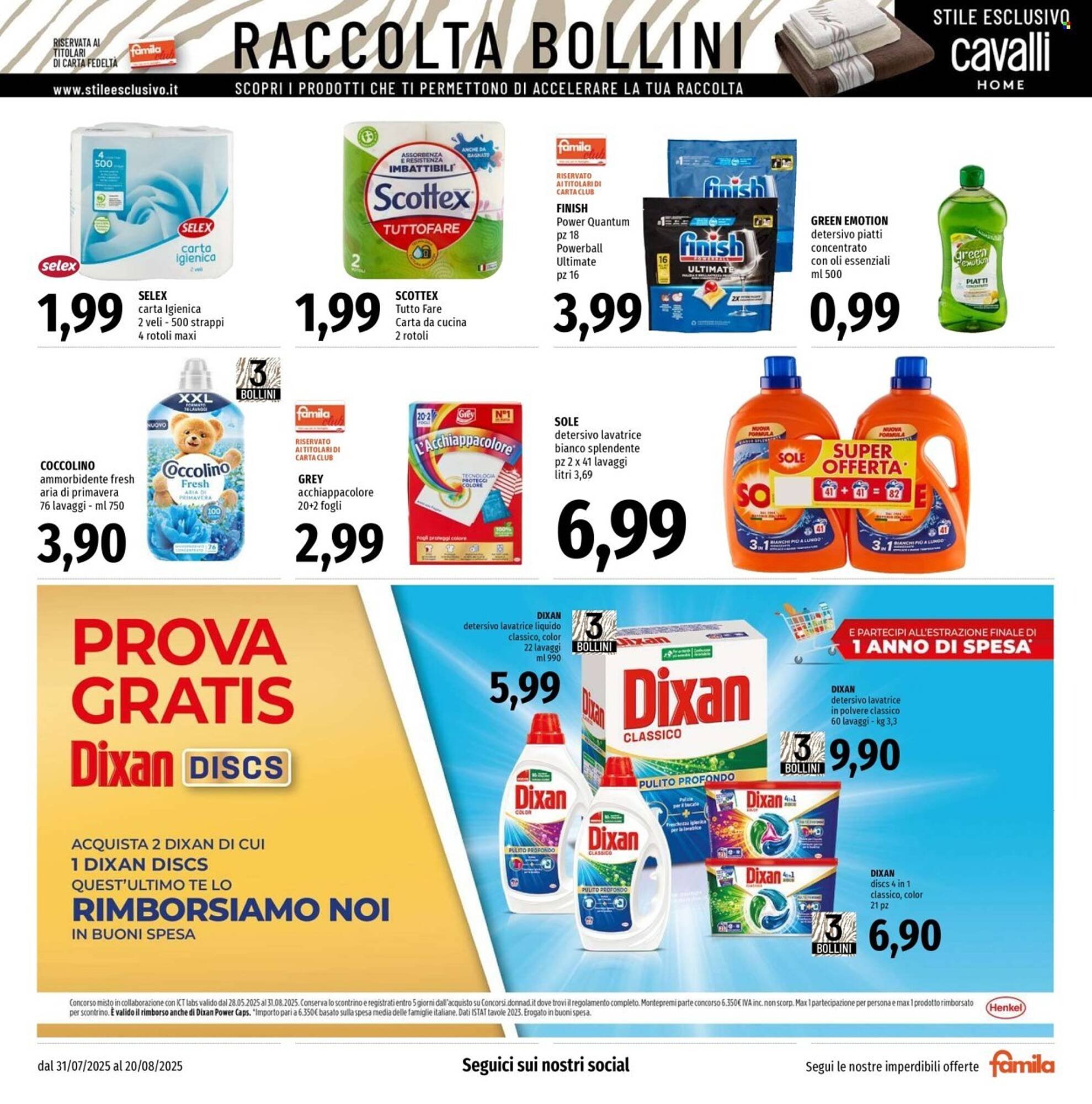 Volantino Famila (2025-07-31 - 2025-08-20)