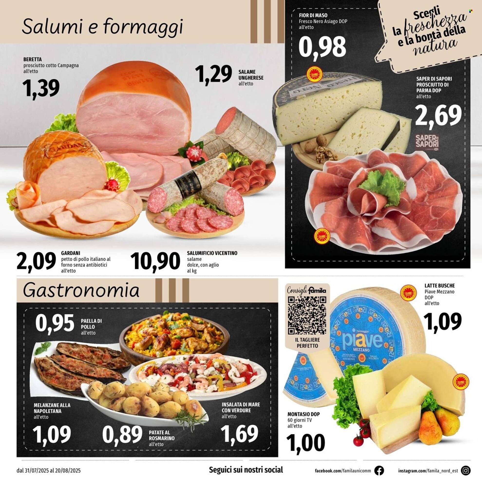 Volantino Famila (2025-07-31 - 2025-08-20)