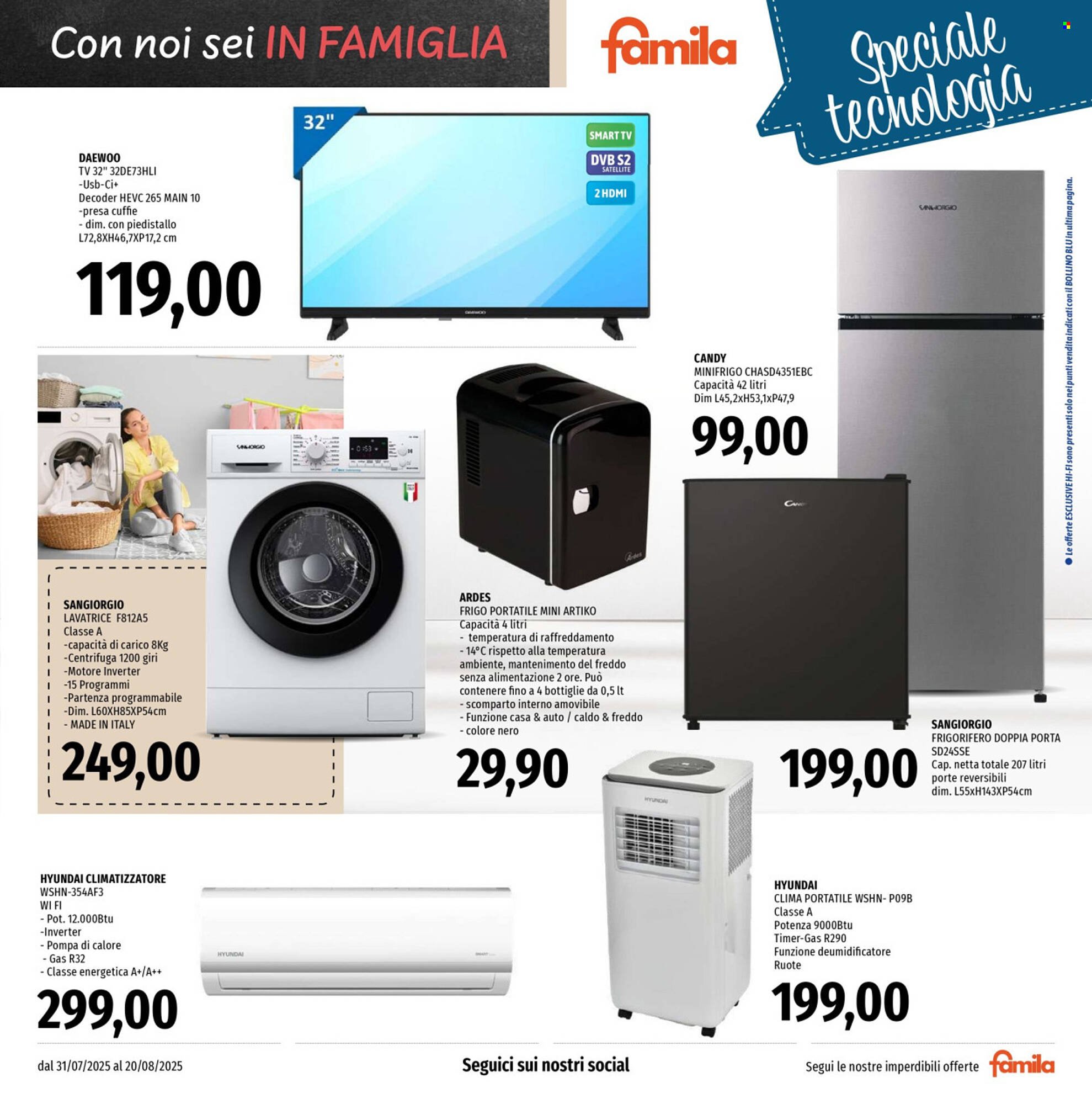 Volantino Famila (2025-07-31 - 2025-08-20)