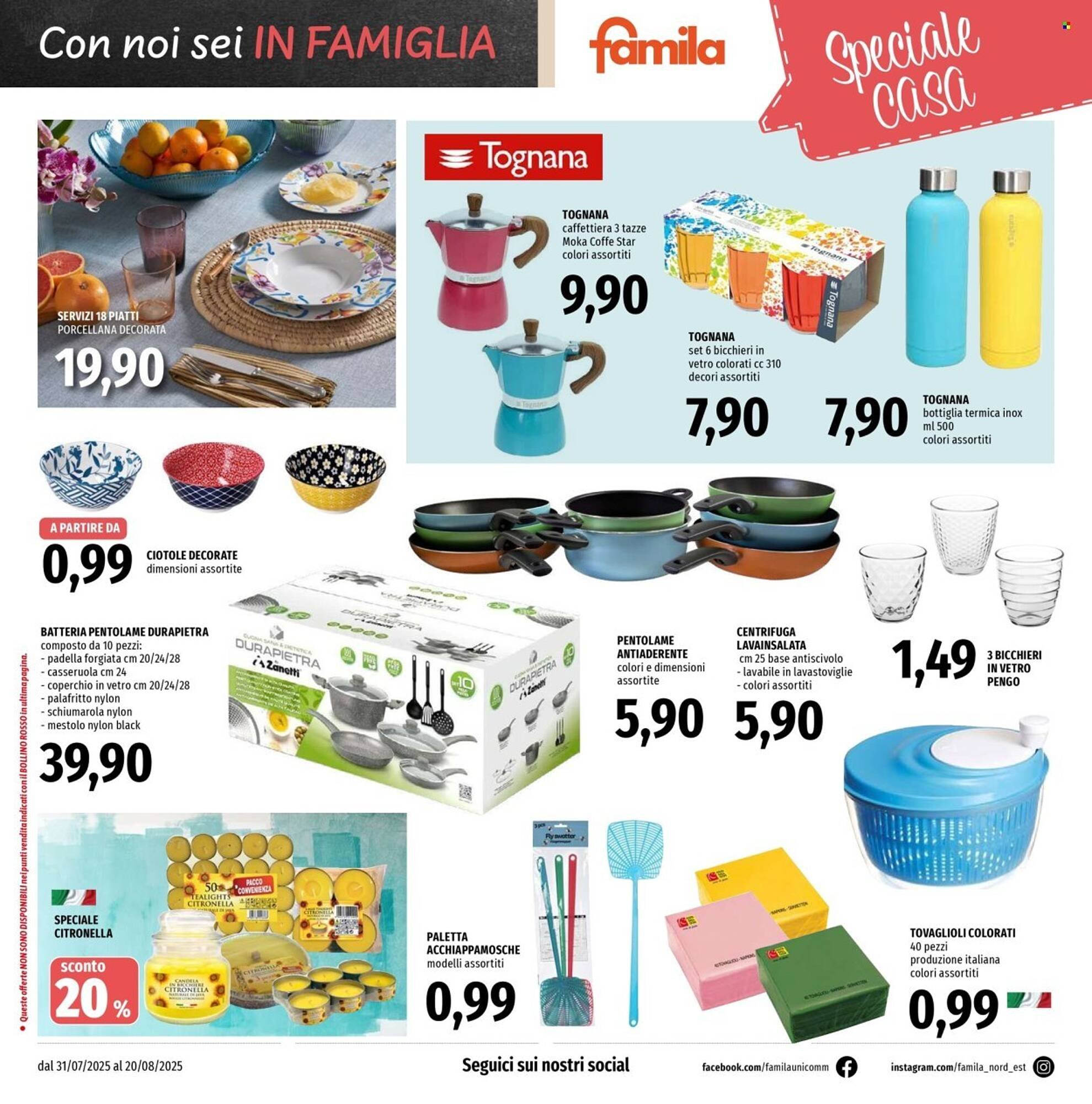Volantino Famila (2025-07-31 - 2025-08-20)