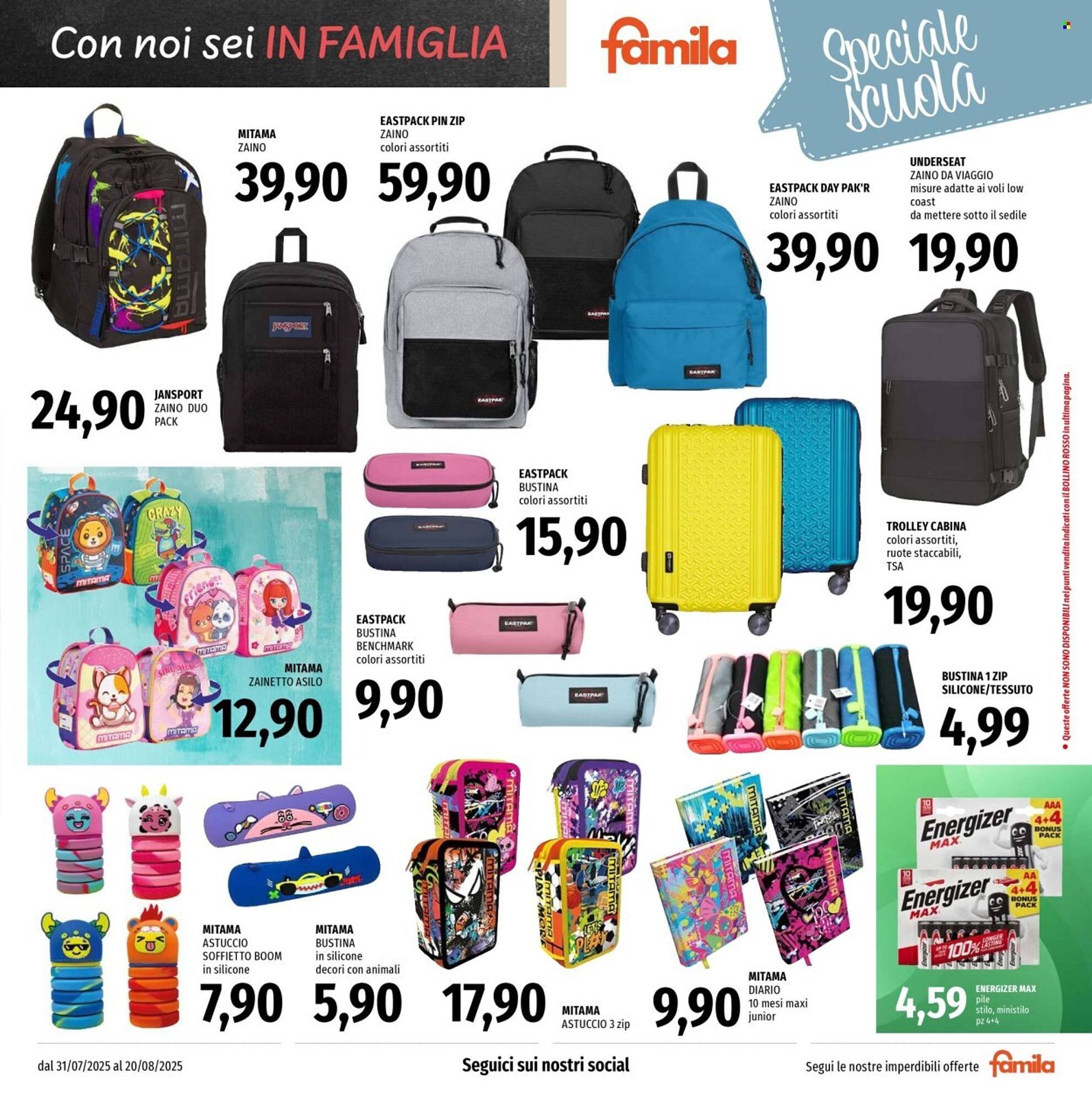 Volantino Famila (2025-07-31 - 2025-08-20)