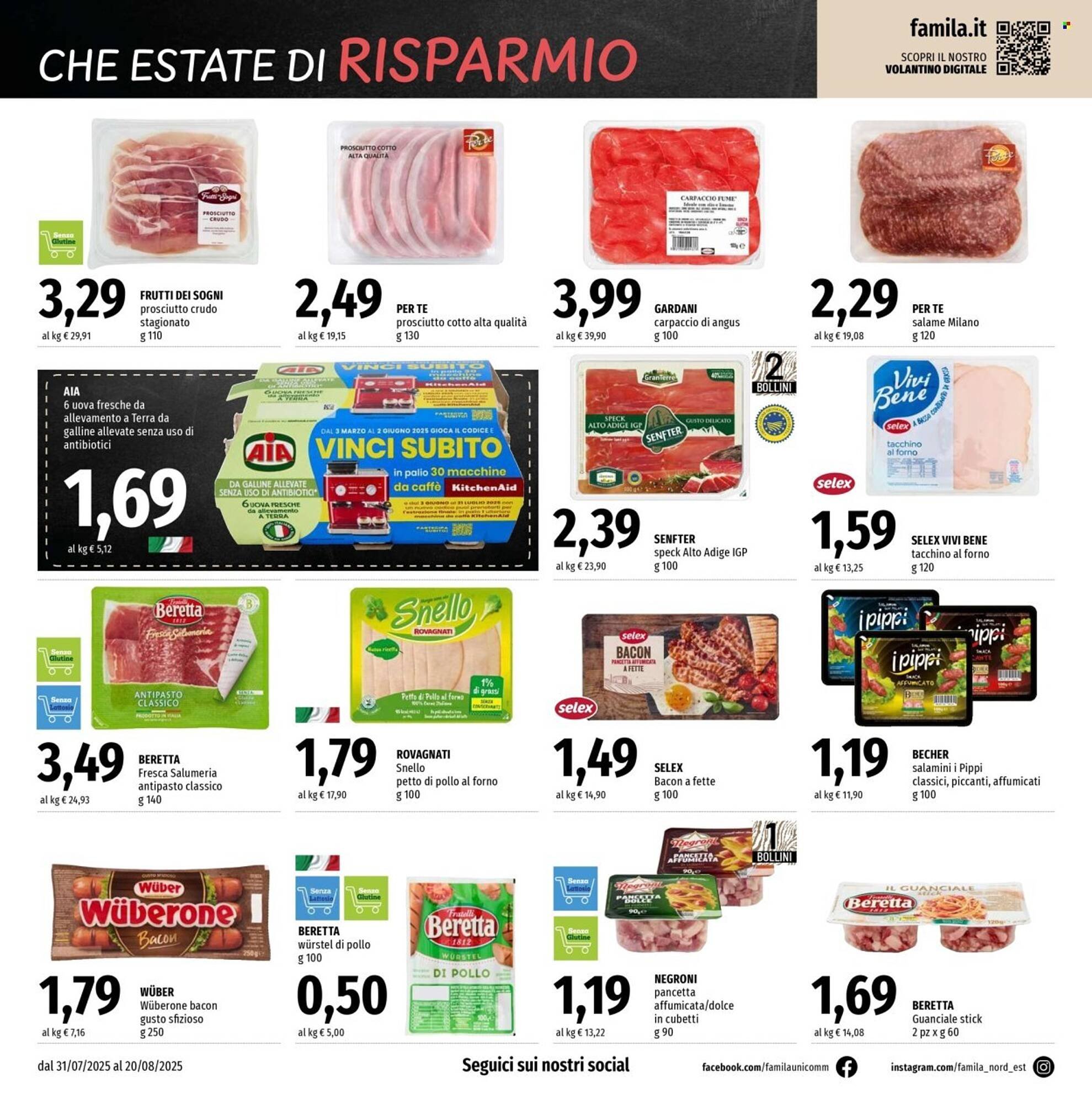Volantino Famila (2025-07-31 - 2025-08-20)