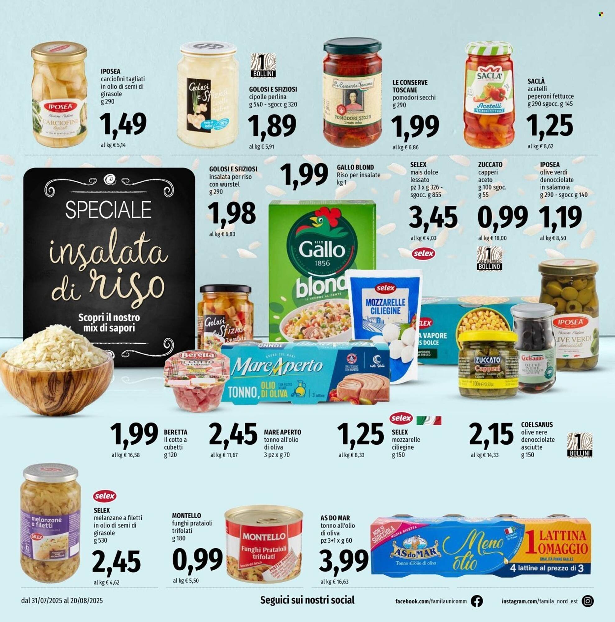 Volantino Famila (2025-07-31 - 2025-08-20)