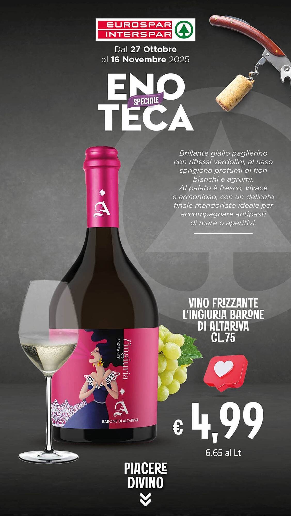 Volantino Eurospar (2025-10-27 - 2025-11-16)