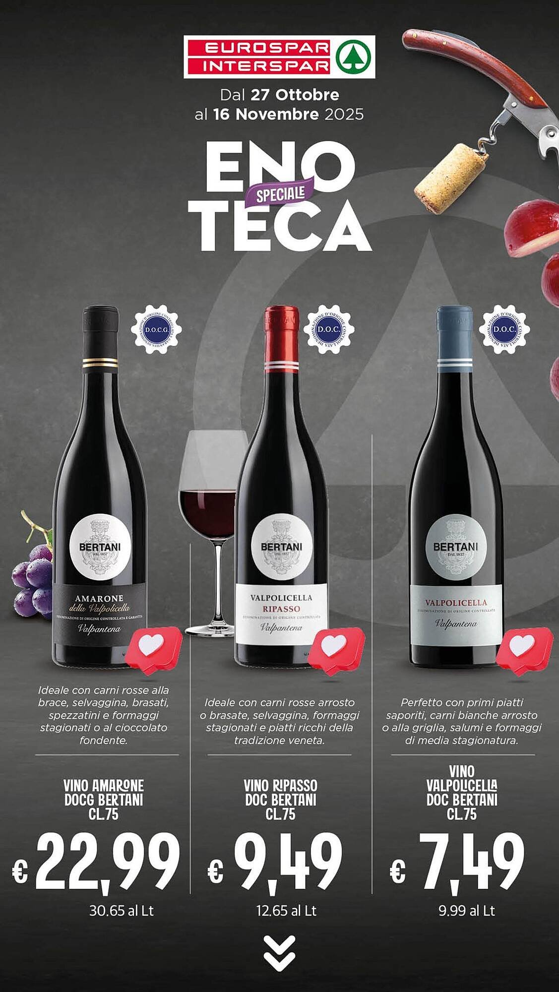 Volantino Eurospar (2025-10-27 - 2025-11-16)