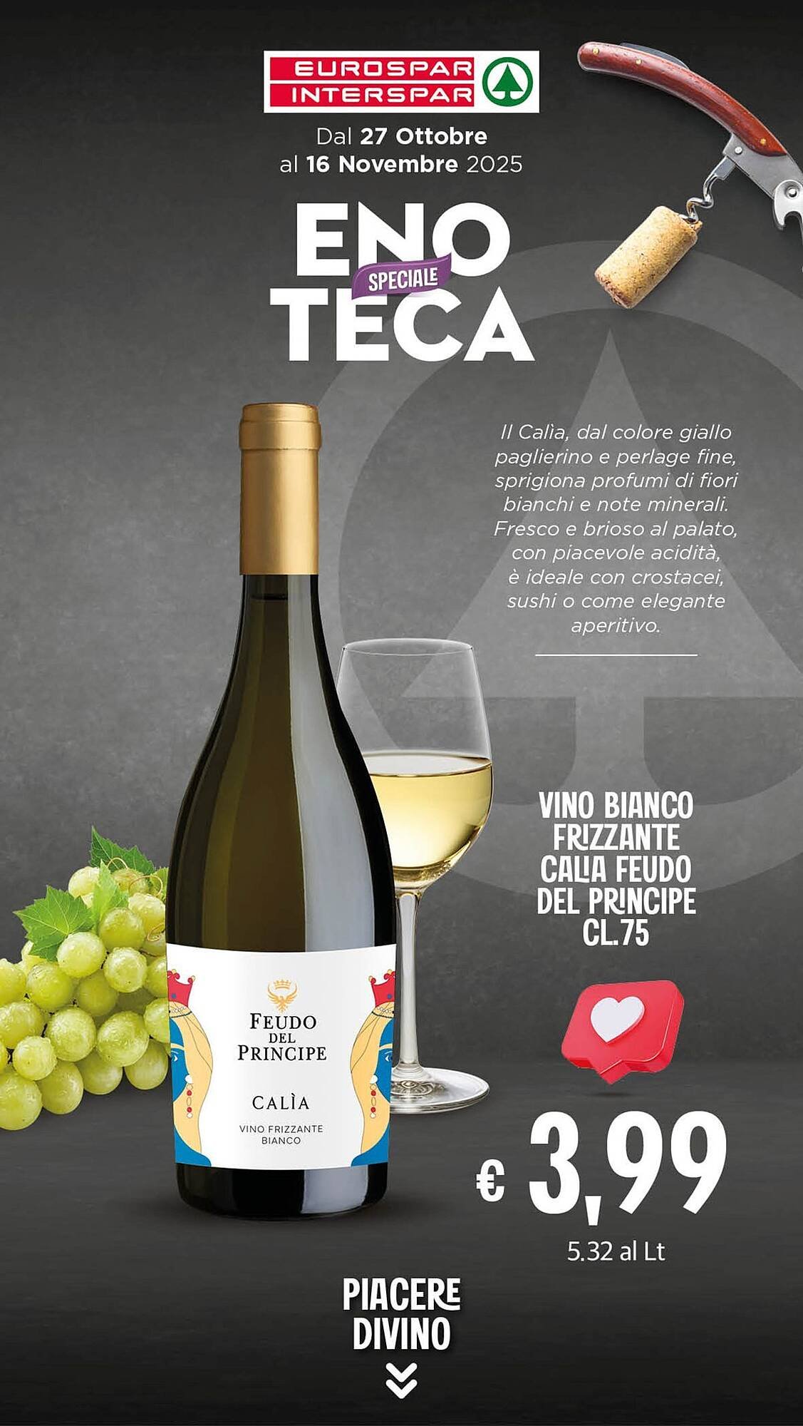 Volantino Eurospar (2025-10-27 - 2025-11-16)