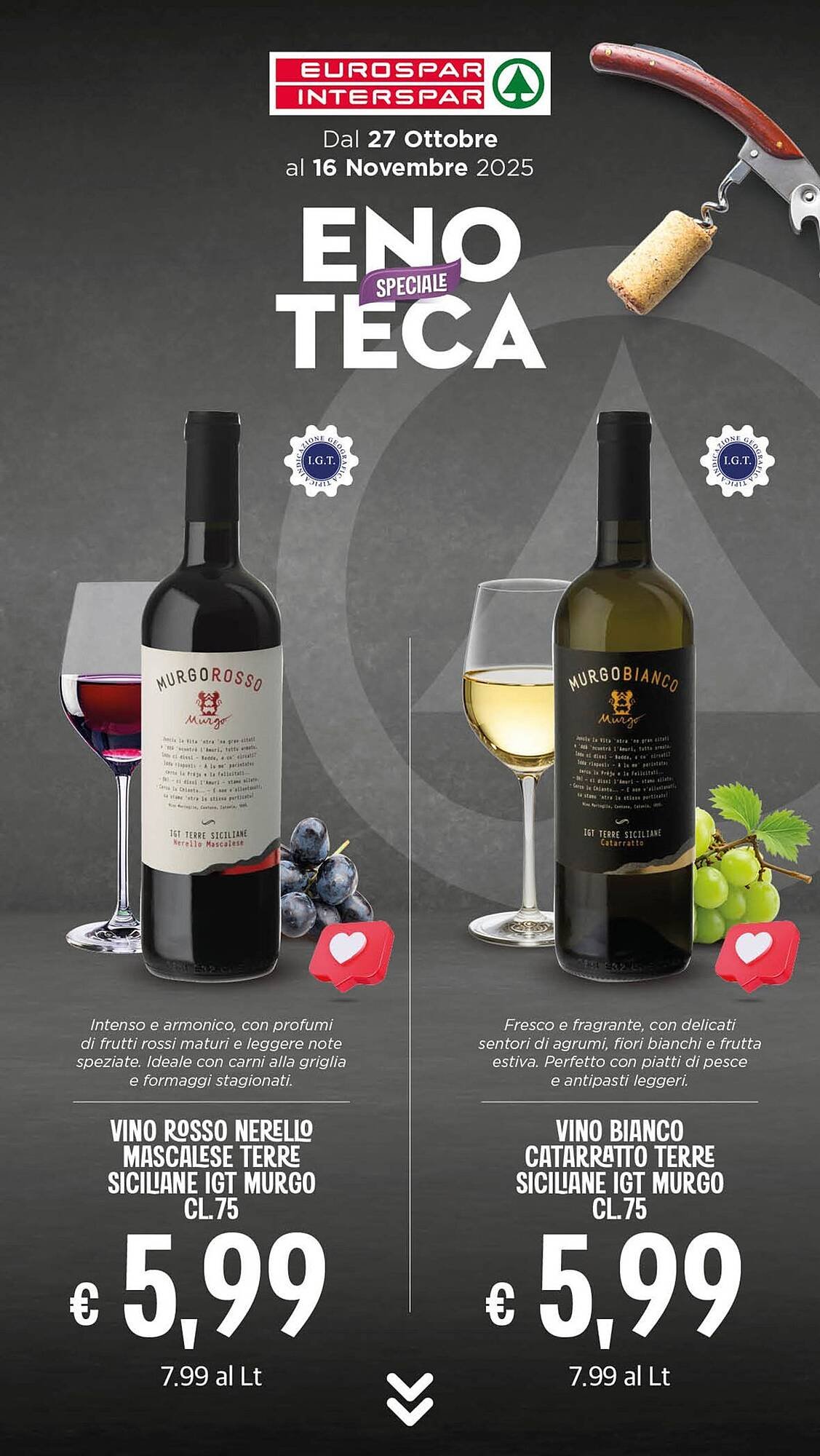 Volantino Eurospar (2025-10-27 - 2025-11-16)
